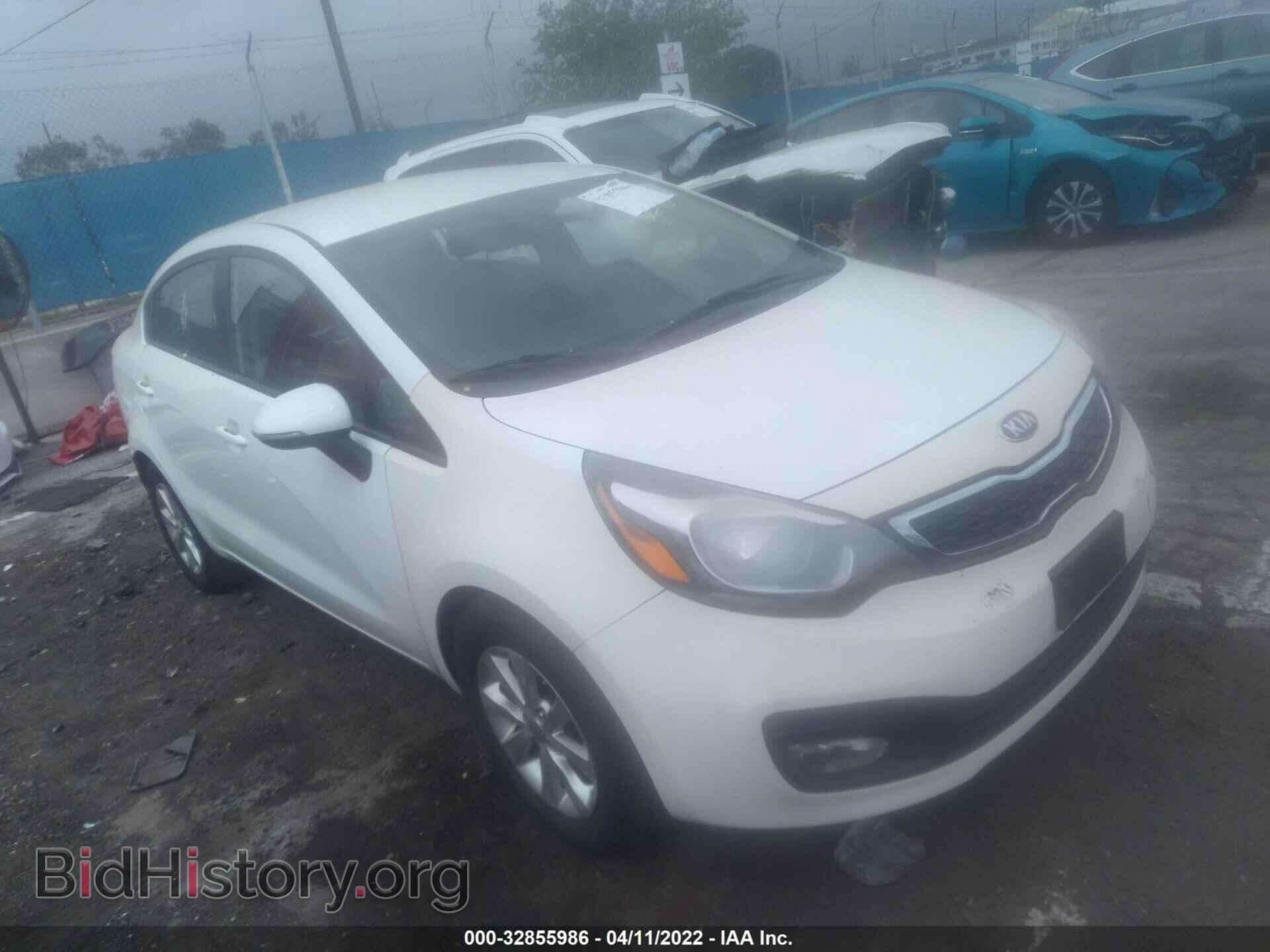 Photo KNADN4A35E6399489 - KIA RIO 2014