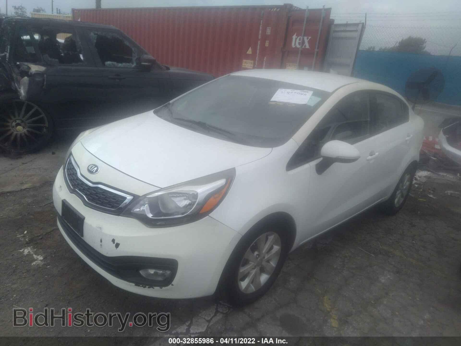 2014 KIA RIO - VIN: KNADN4A35E6399489 - Фото 2