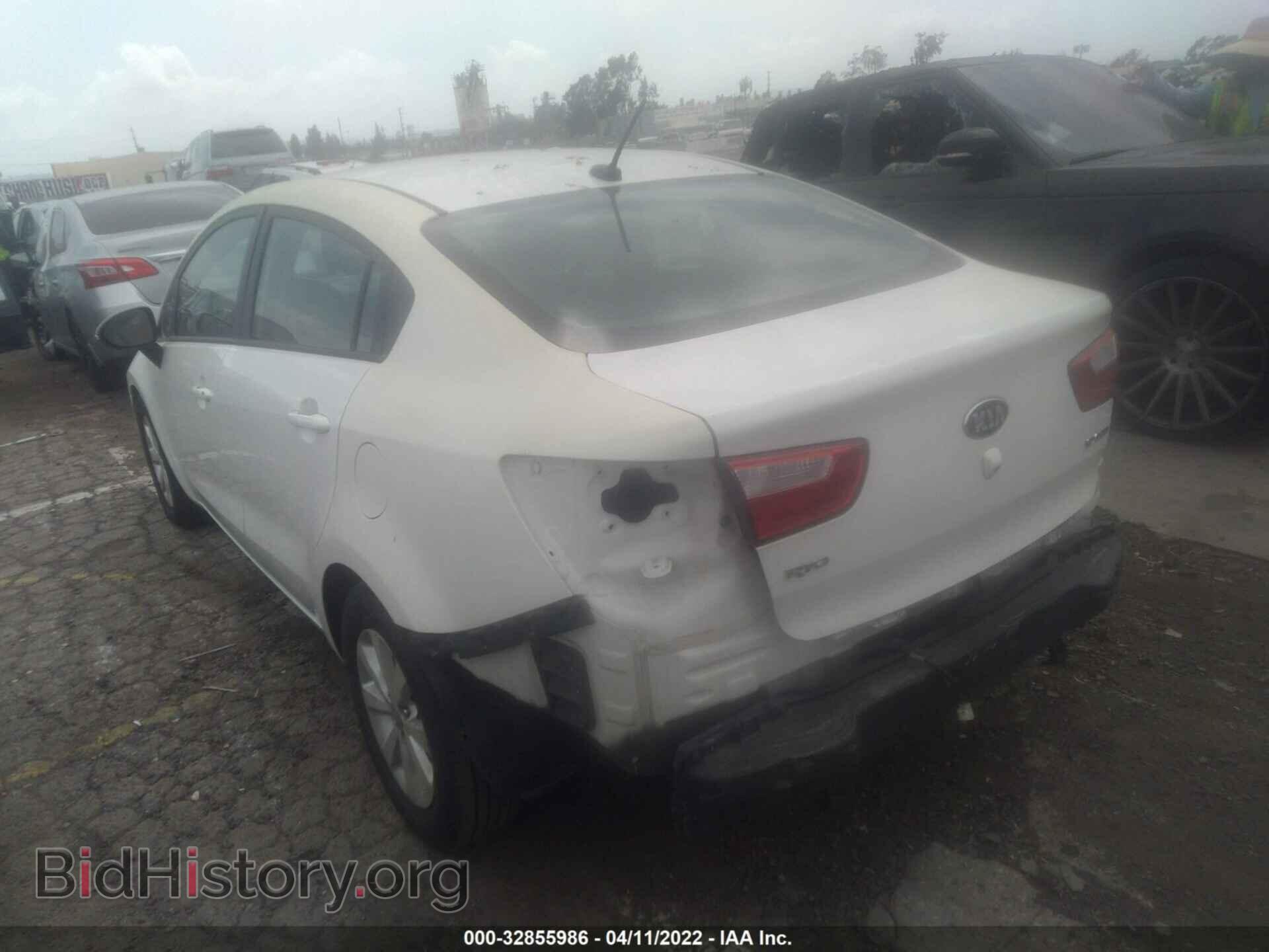 2014 KIA RIO - VIN: KNADN4A35E6399489 - Фото 3