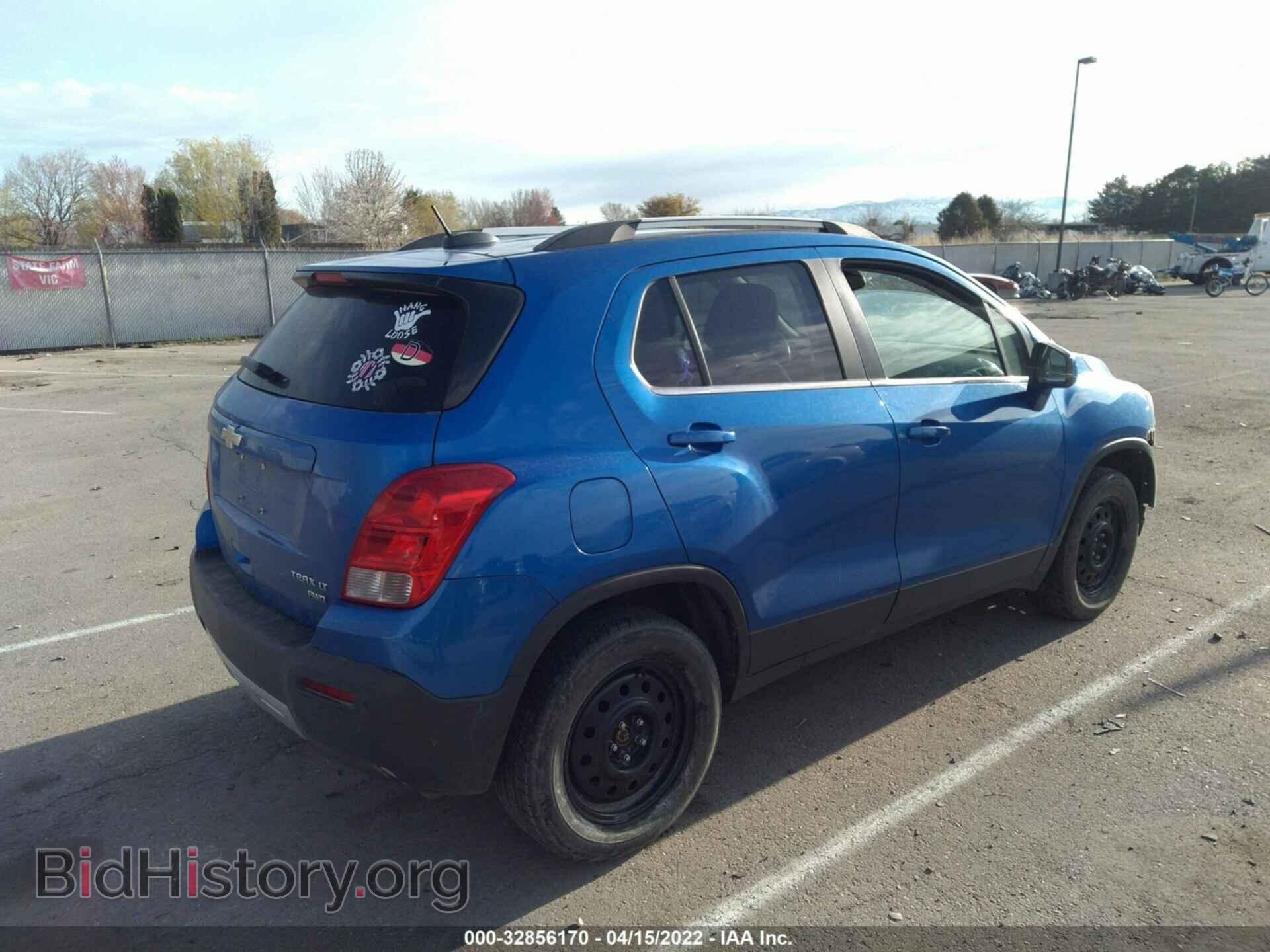 2015 CHEVROLET TRAX - VIN: KL7CJRSB4FB194233 - Фото 4