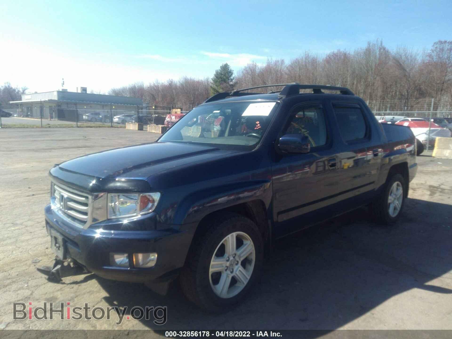 2014 HONDA RIDGELINE - VIN: 5FPYK1F5XEB003851 - Фото 2