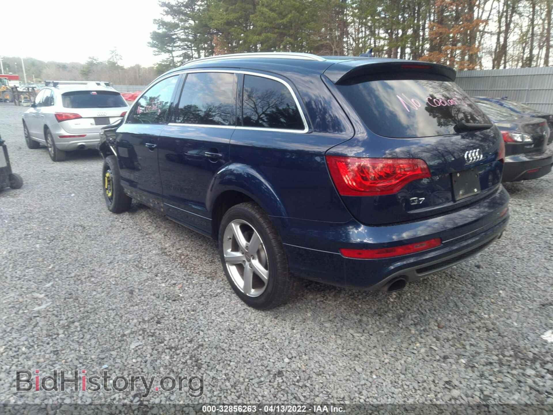 2013 AUDI Q7 - VIN: WA1DGAFE5DD009629 - Фото 3