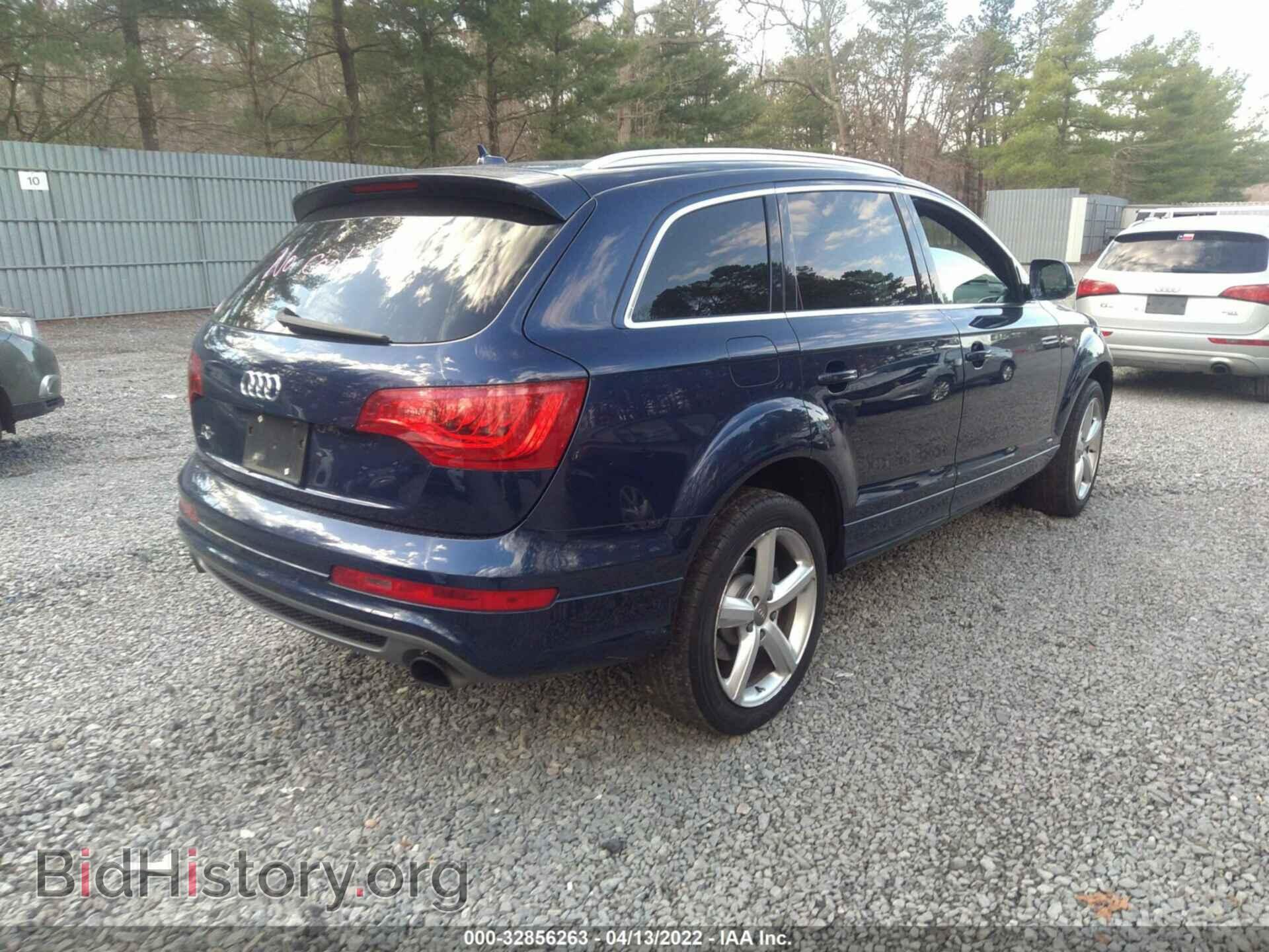 2013 AUDI Q7 - VIN: WA1DGAFE5DD009629 - Фото 4