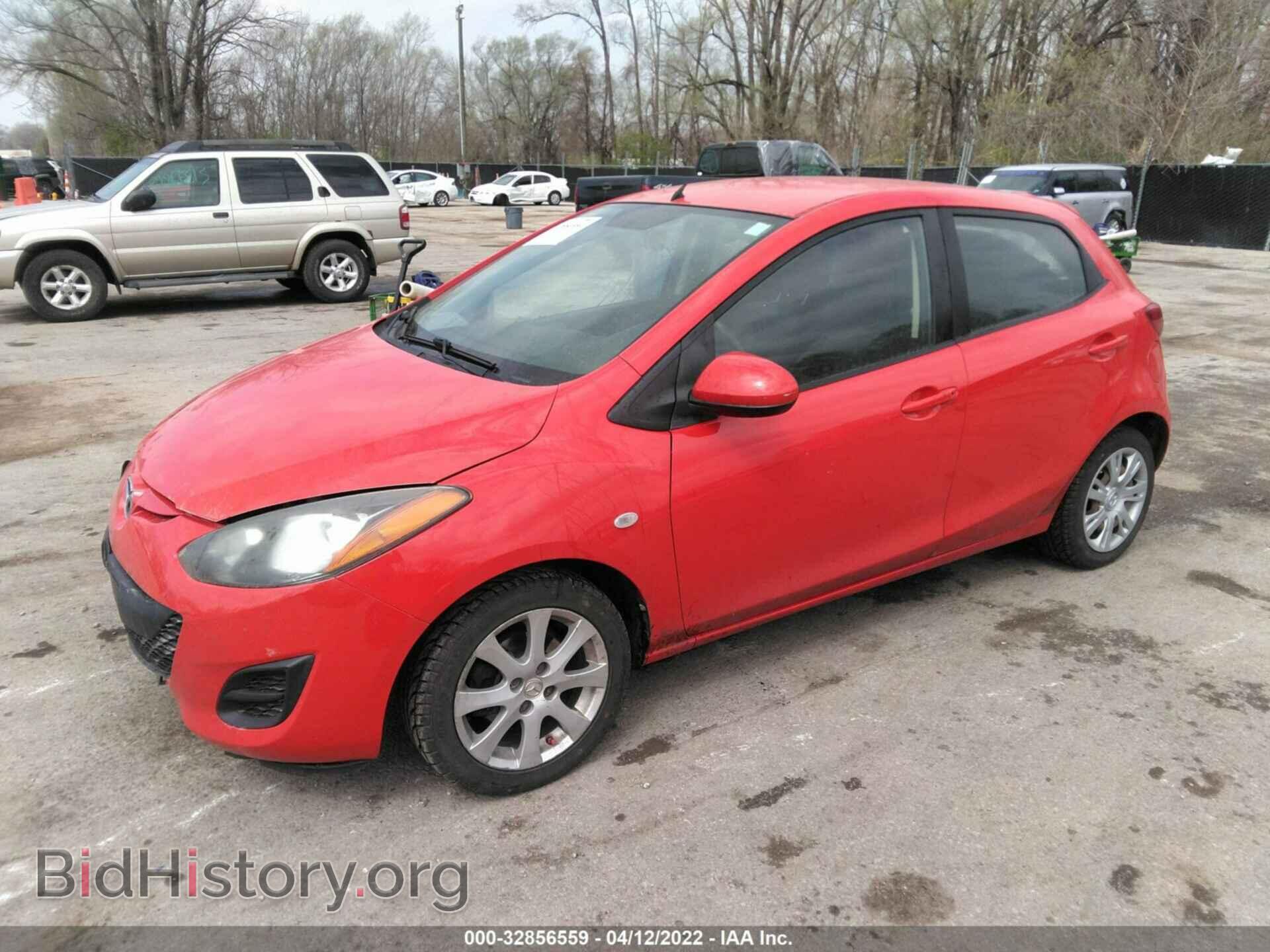 2012 MAZDA MAZDA2 - VIN: JM1DE1KY4C0143159 - Фото 2