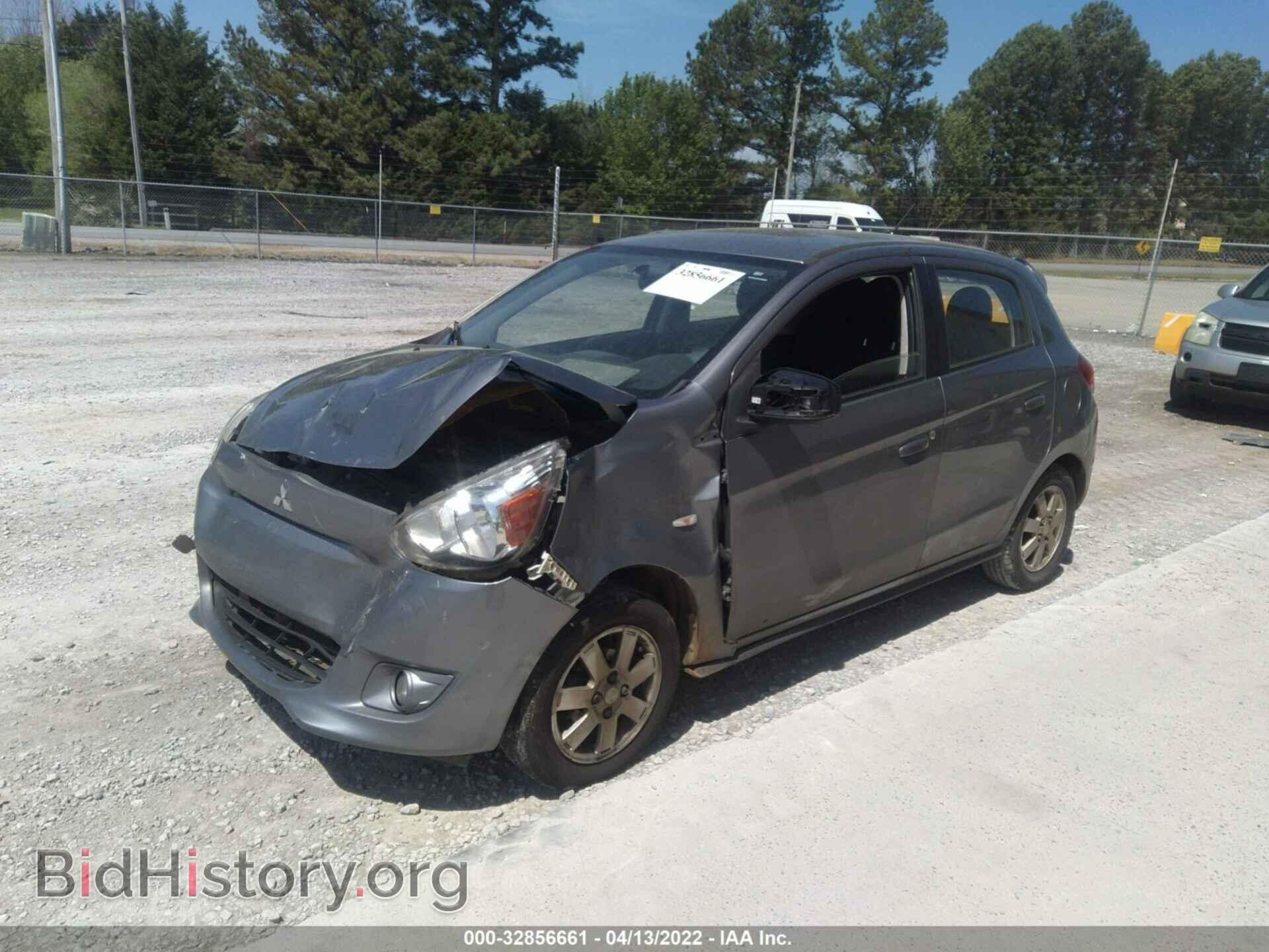 2015 MITSUBISHI MIRAGE - VIN: ML32A4HJ2FH059655 - Фото 2