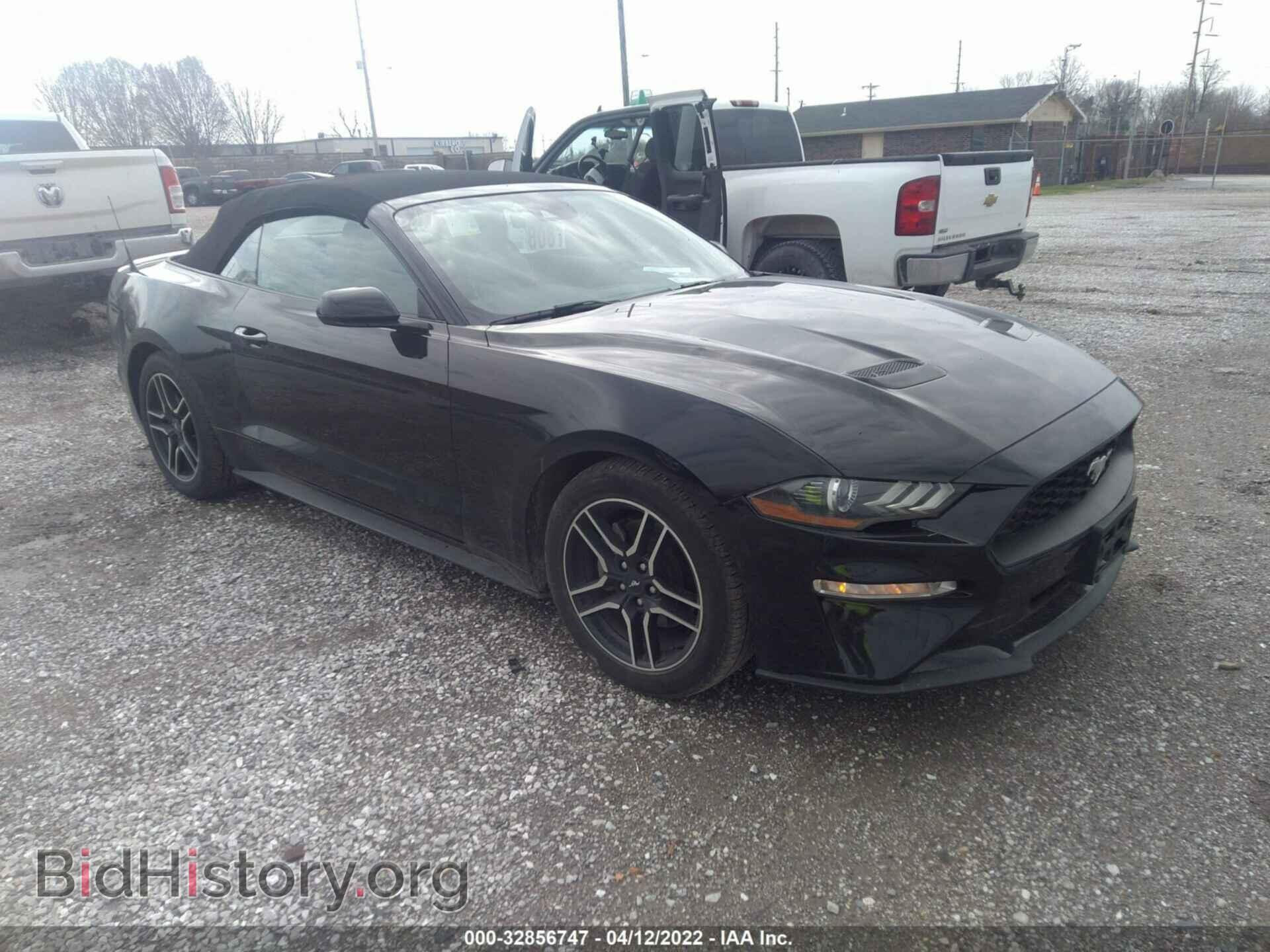 Photo 1FATP8UH2M5116015 - FORD MUSTANG 2021