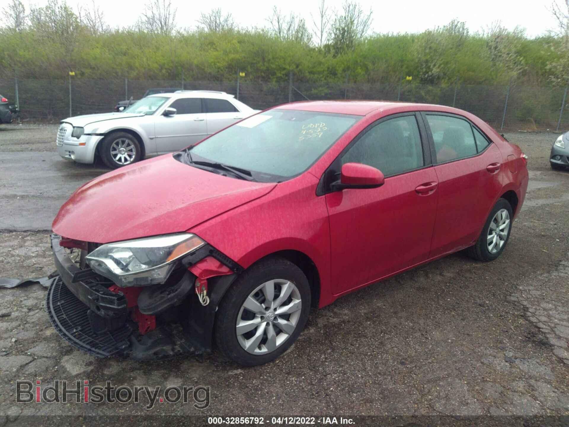 2014 TOYOTA COROLLA - VIN: 2T1BURHE8EC085359 - Фото 2