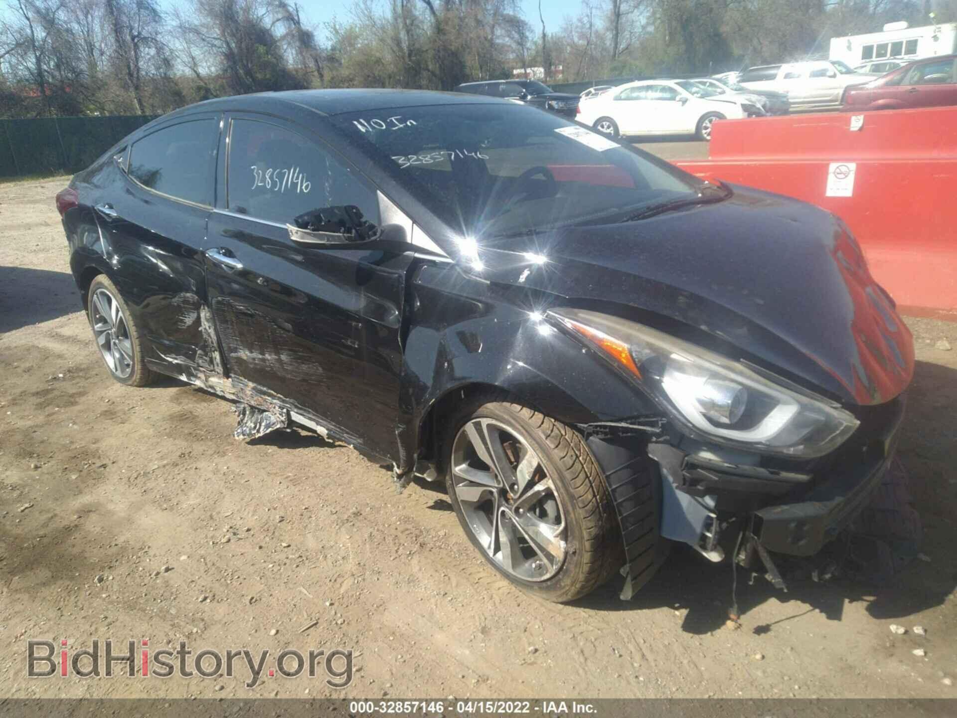 Фотография KMHDH4AE8EU201927 - HYUNDAI ELANTRA 2014