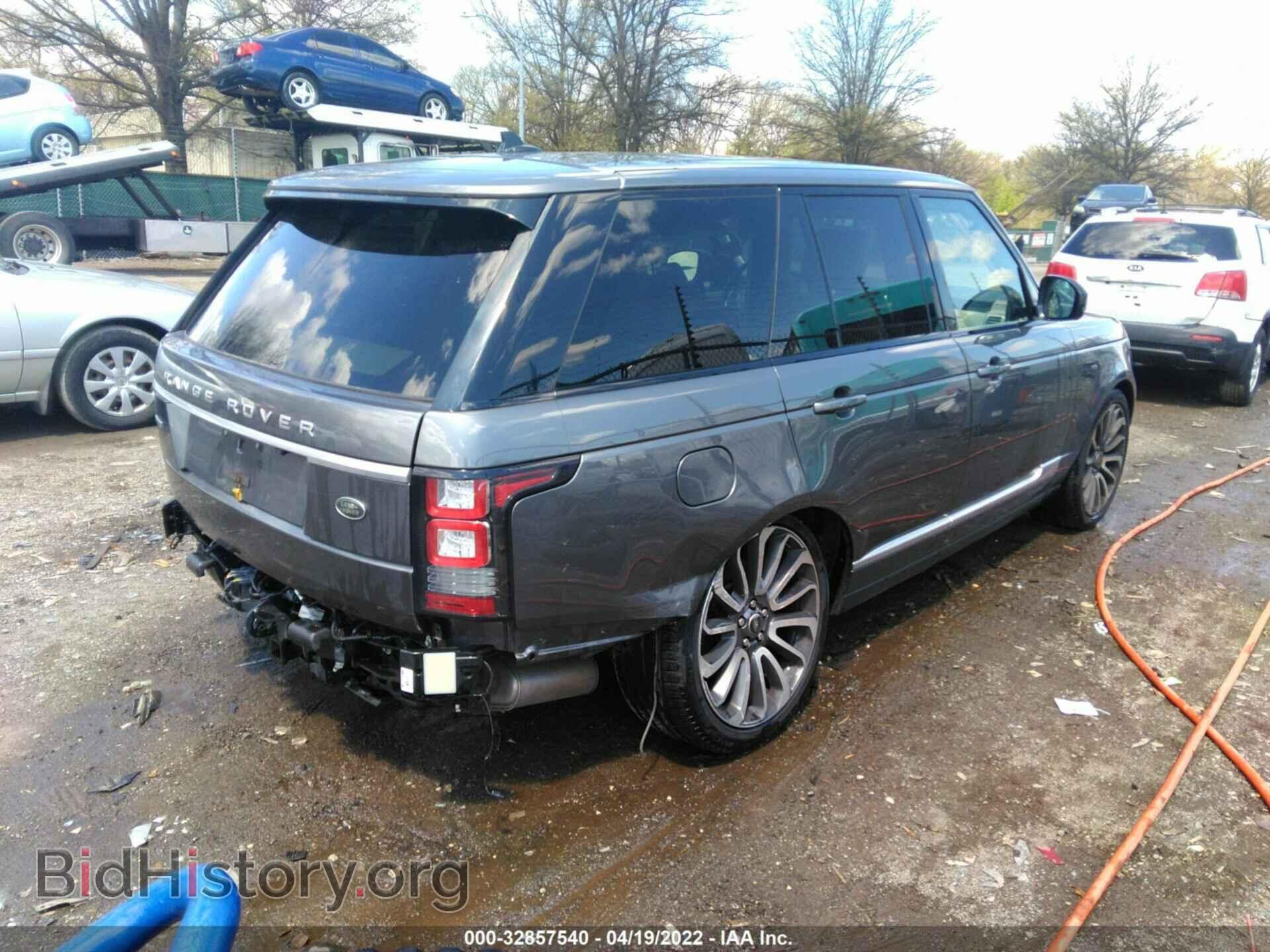 2016 LAND ROVER RANGE ROVER - VIN: SALGS2EF4GA247343 - Фото 4