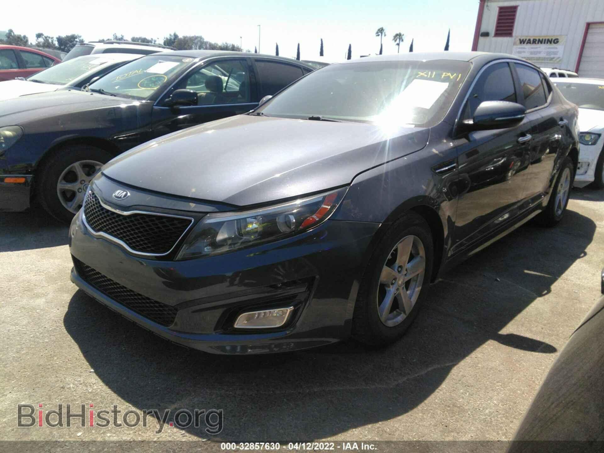 2015 KIA OPTIMA - VIN: KNAGM4A7XF5580548 - Фото 2