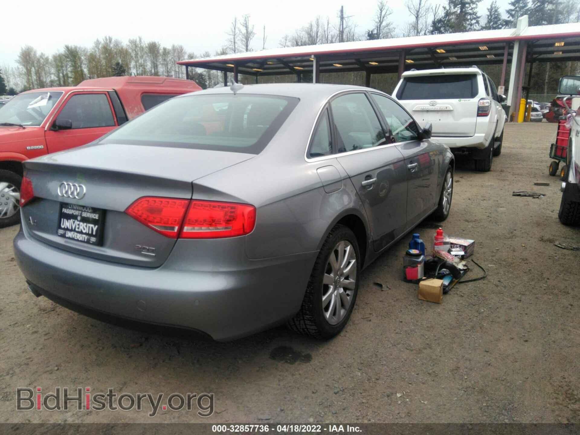 2010 AUDI A4 - VIN: WAUFFAFL2AN025712 - Фото 4