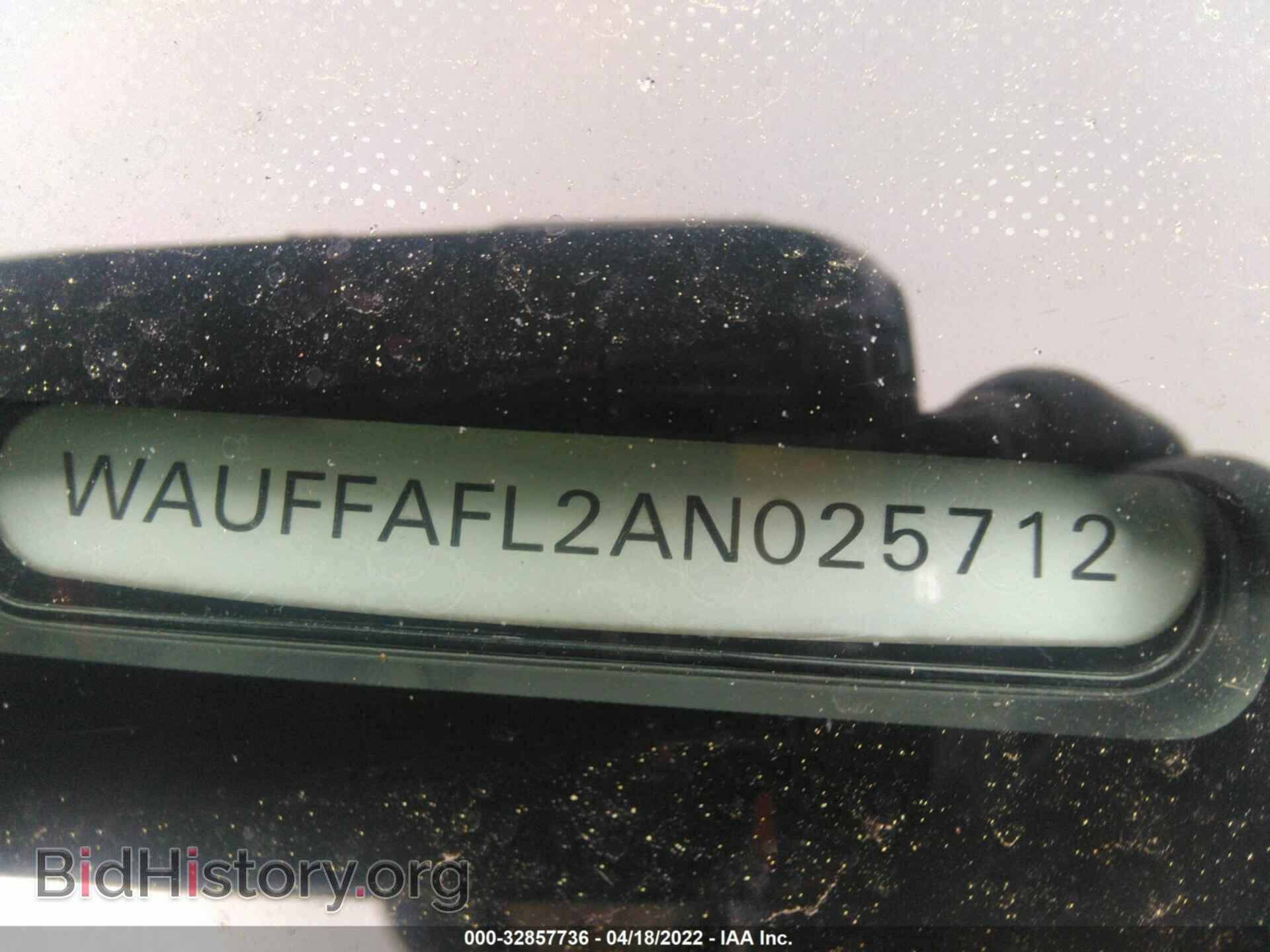 2010 AUDI A4 - VIN: WAUFFAFL2AN025712 - Фото 9