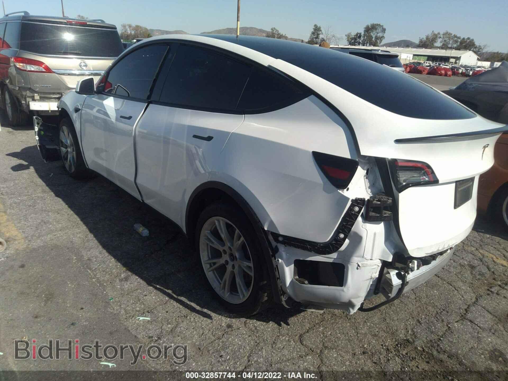 2021 TESLA MODEL Y - VIN: 5YJYGAEE9MF113297 - Photo 3