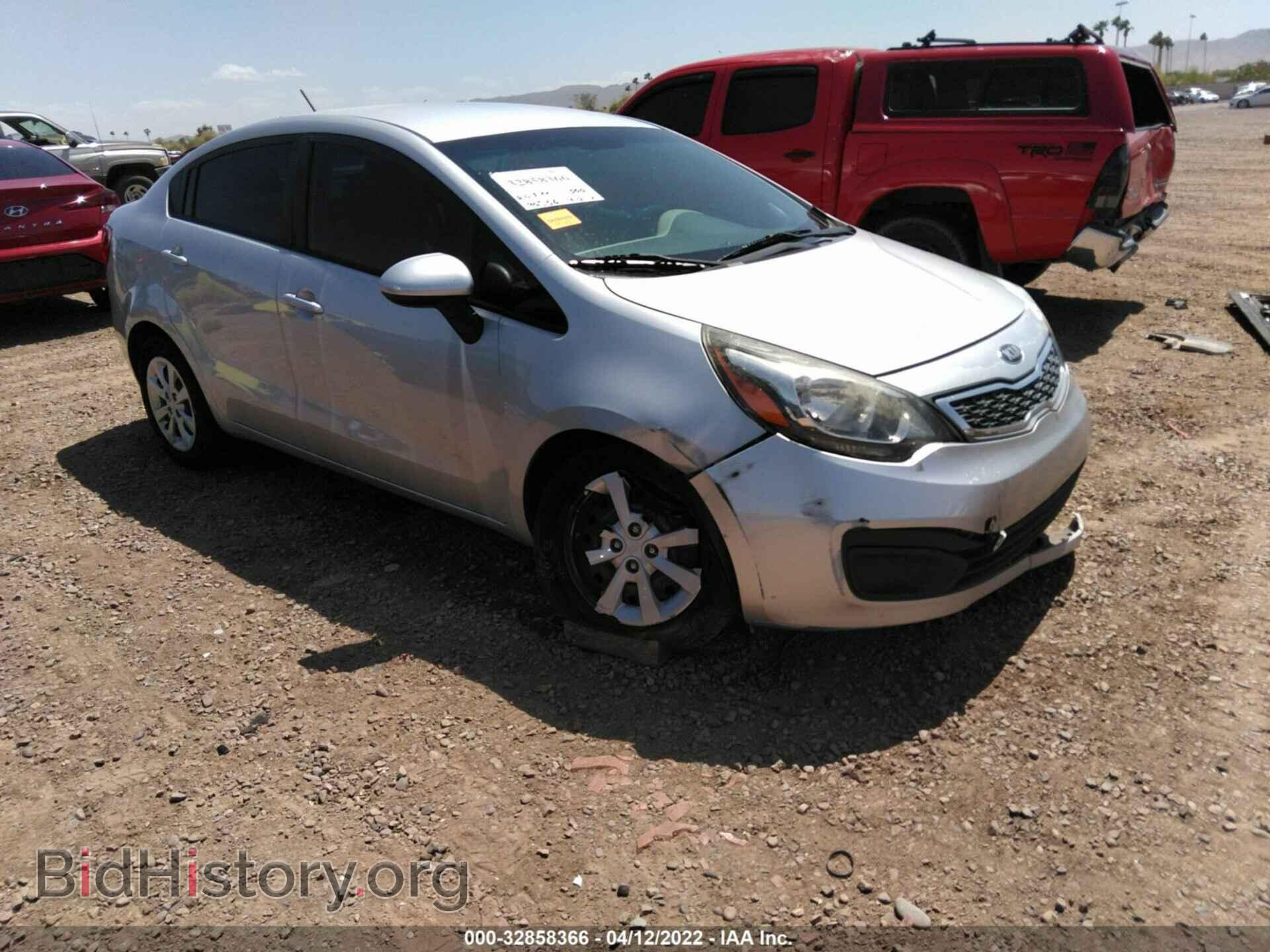 Фотография KNADN4A32D6231906 - KIA RIO 2013