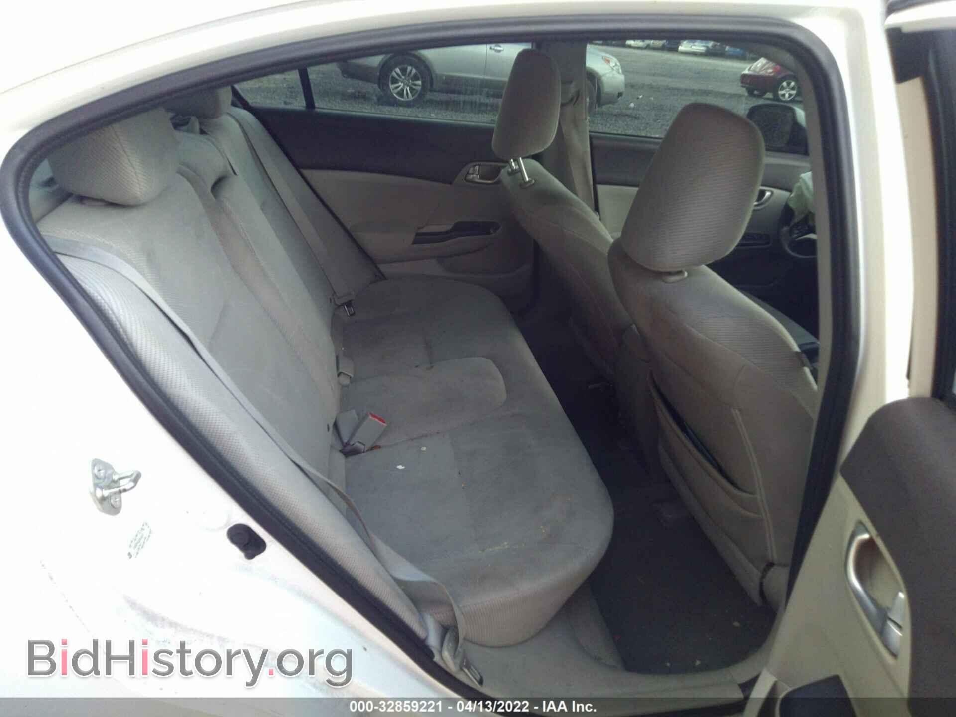 2012 HONDA CIVIC SDN - VIN: 2HGFB2F83CH610957 - Фото 8