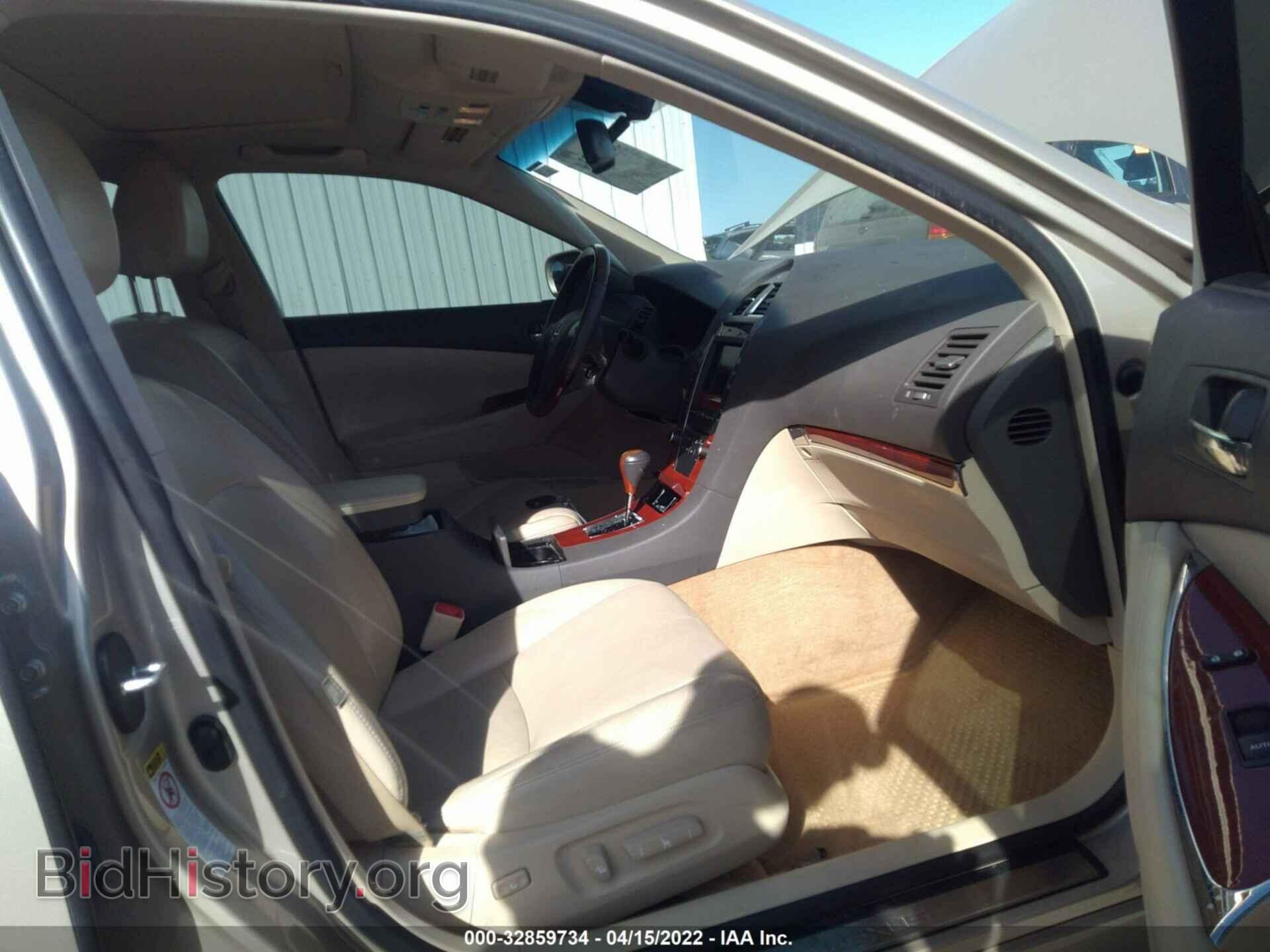 2012 LEXUS ES 350 - VIN: JTHBK1EG7C2495187 - Фото 5