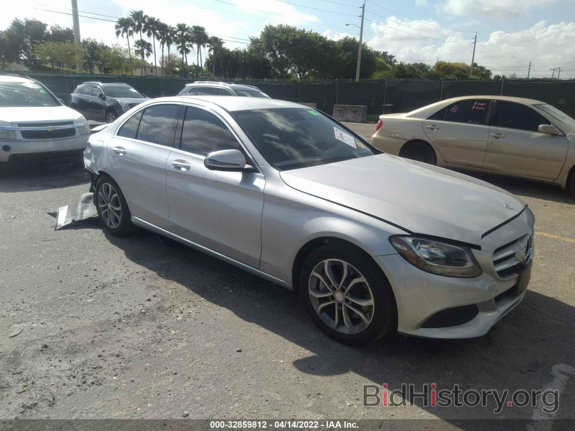 Photo 55SWF4JB4GU159114 - MERCEDES-BENZ C-CLASS 2016