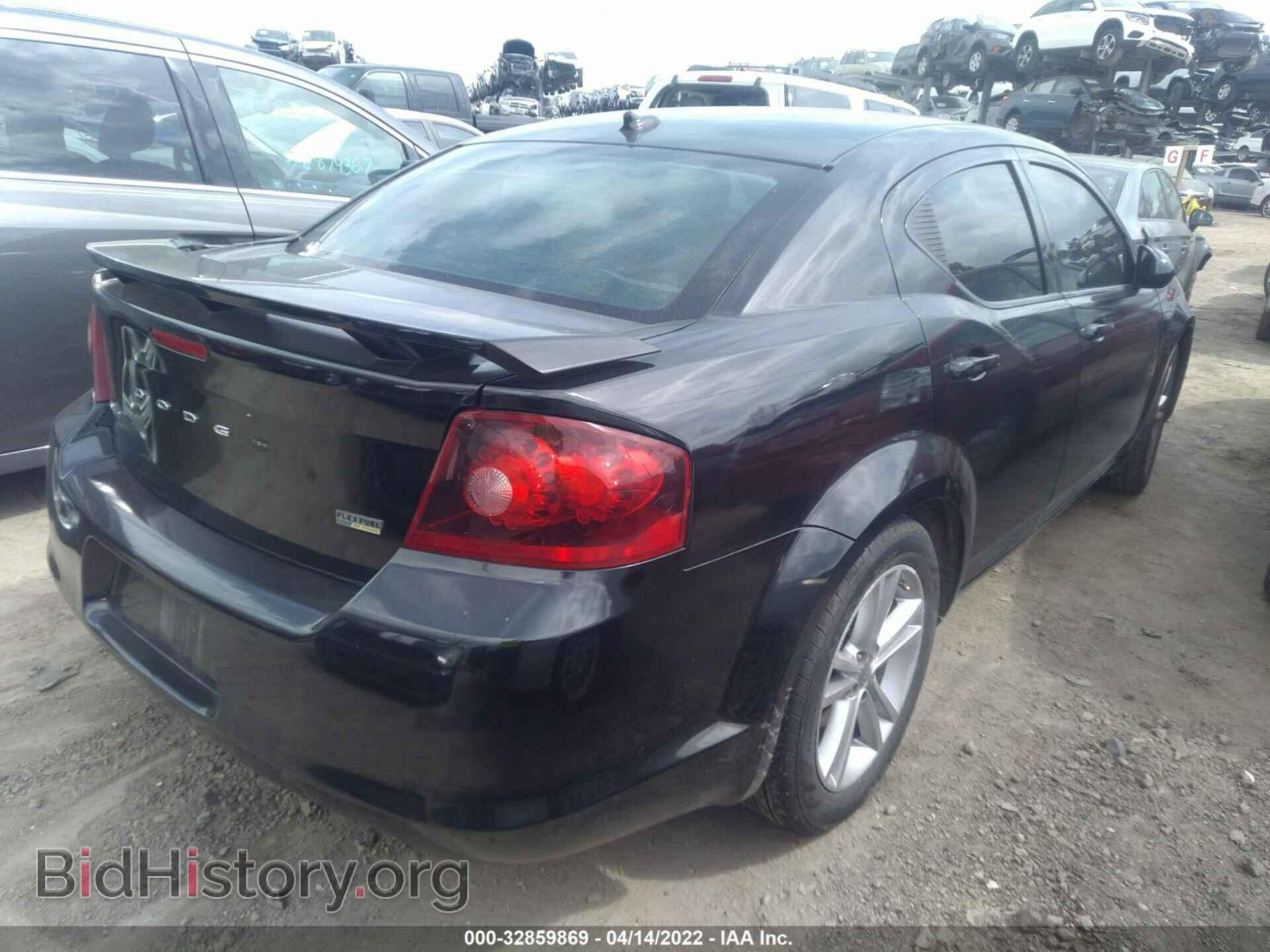 2011 DODGE AVENGER - VIN: 1B3BD1FG7BN543859 - Фото 4