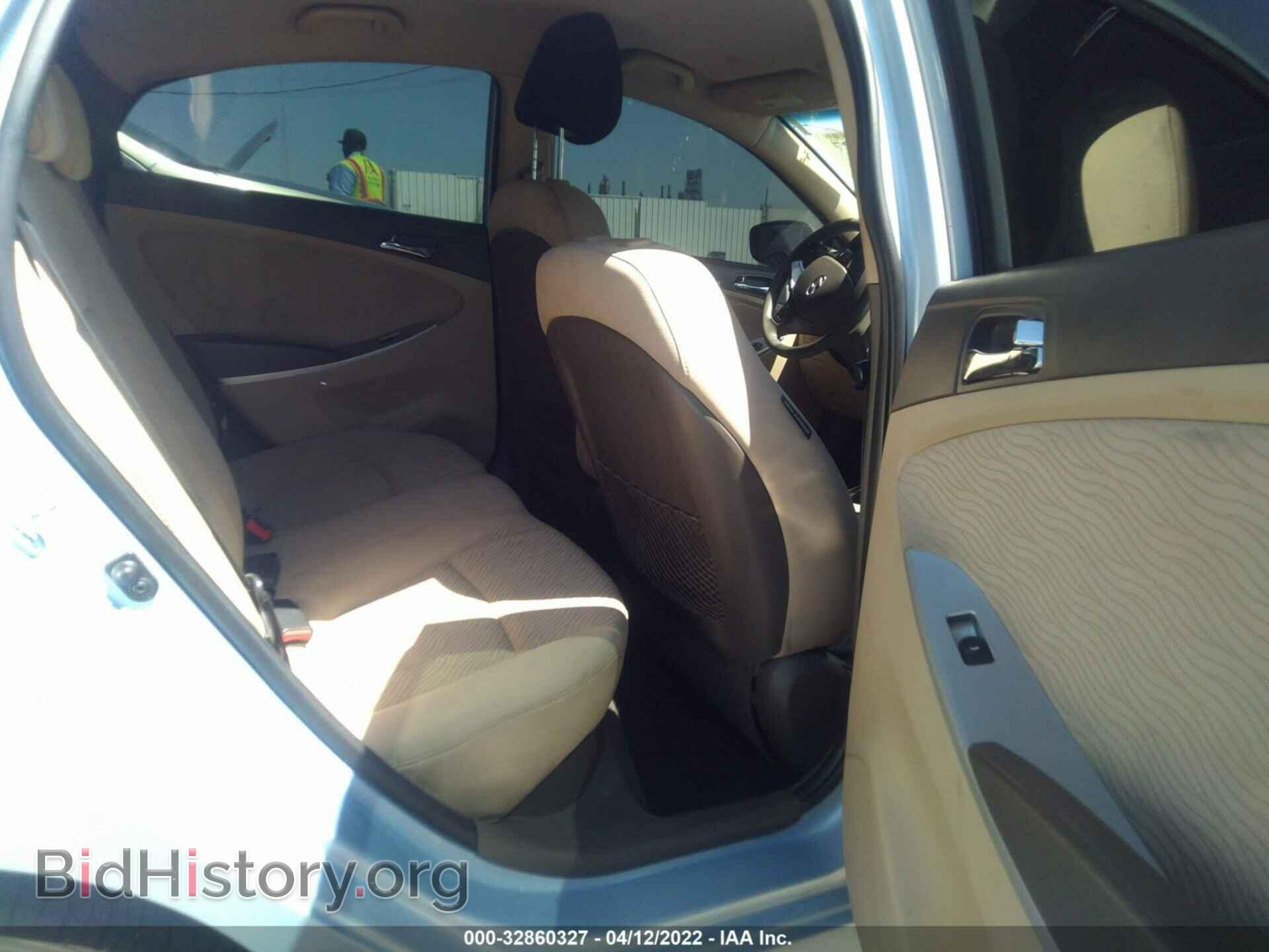 2013 HYUNDAI ACCENT - VIN: KMHCU4AE7DU443016 - Фото 8