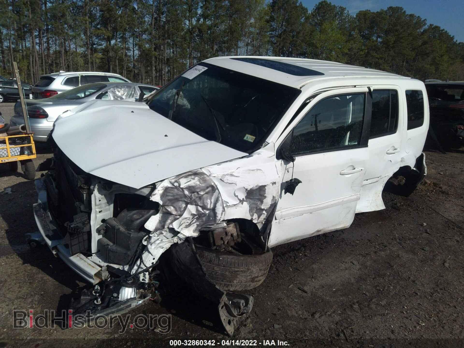 2012 HONDA PILOT - VIN: 5FNYF4H62CB008950 - Фото 2