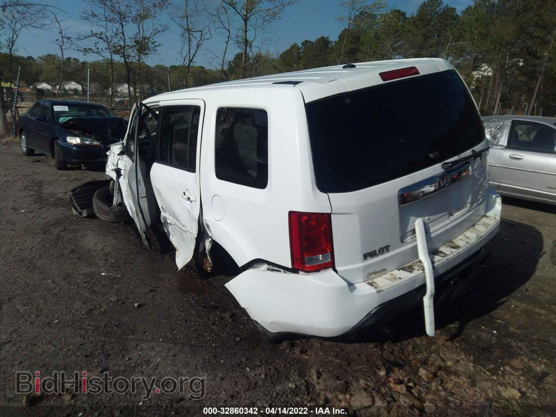 2012 HONDA PILOT - VIN: 5FNYF4H62CB008950 - Фото 3