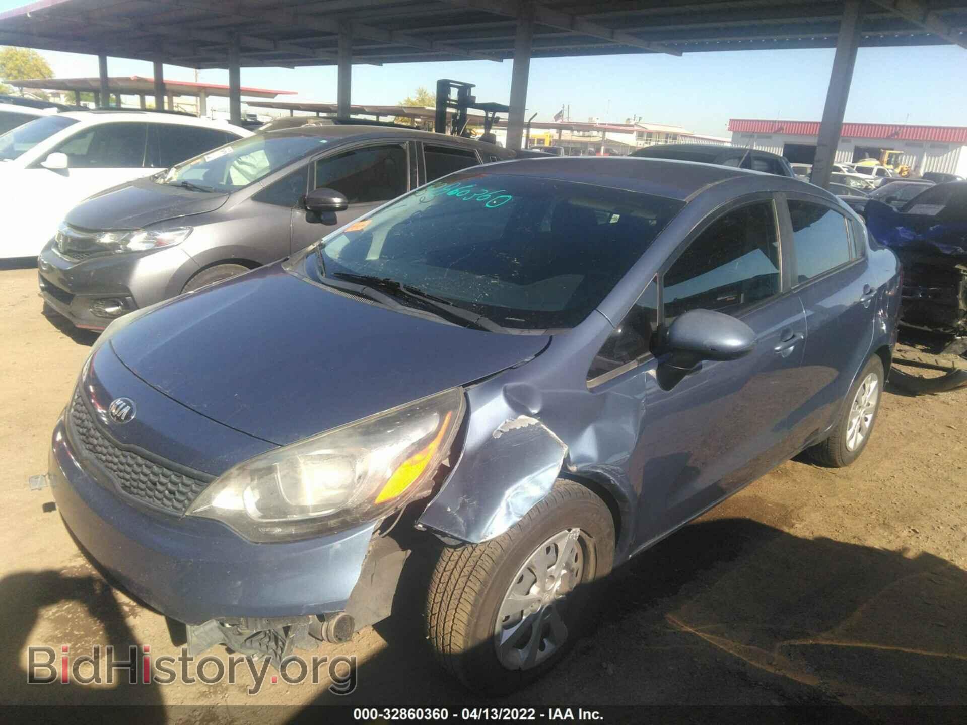 2016 KIA RIO - VIN: KNADM4A36G6572281 - Фото 2
