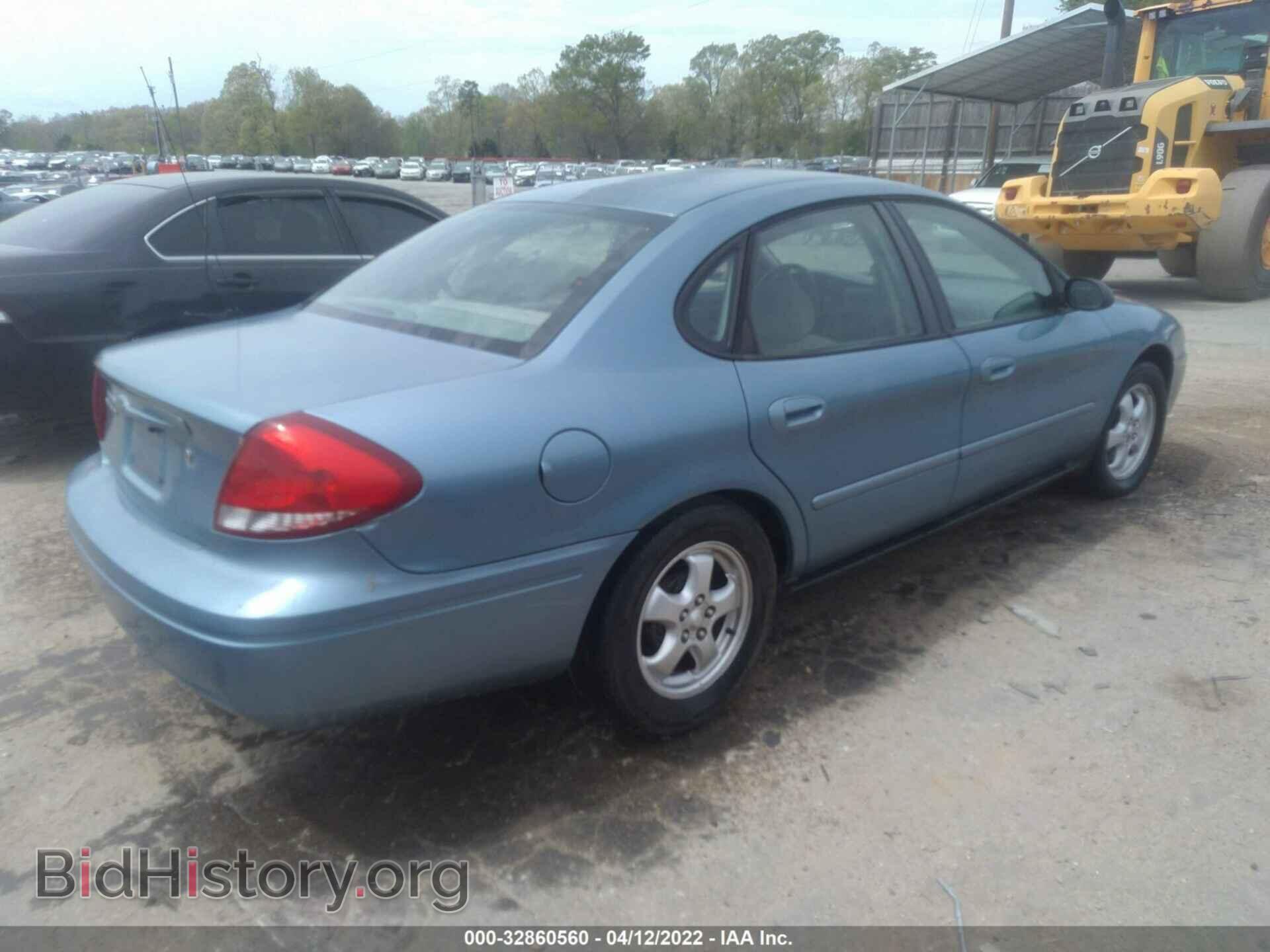 2006 FORD TAURUS - VIN: 1FAFP53U86A133602 - Фото 4
