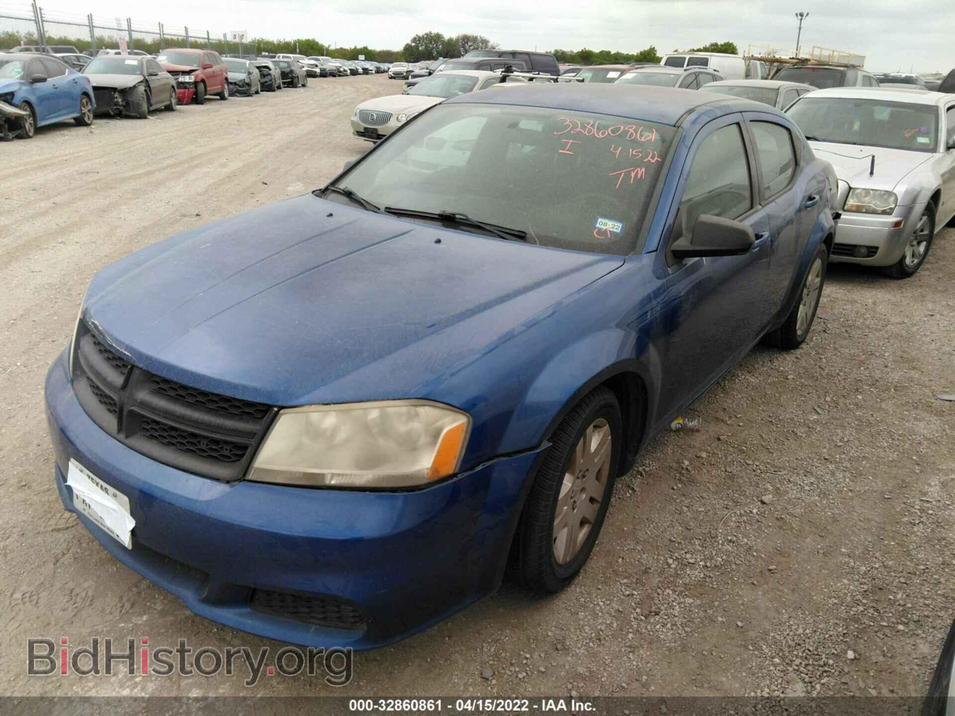 2013 DODGE AVENGER - VIN: 1C3CDZAB3DN752620 - Фото 2