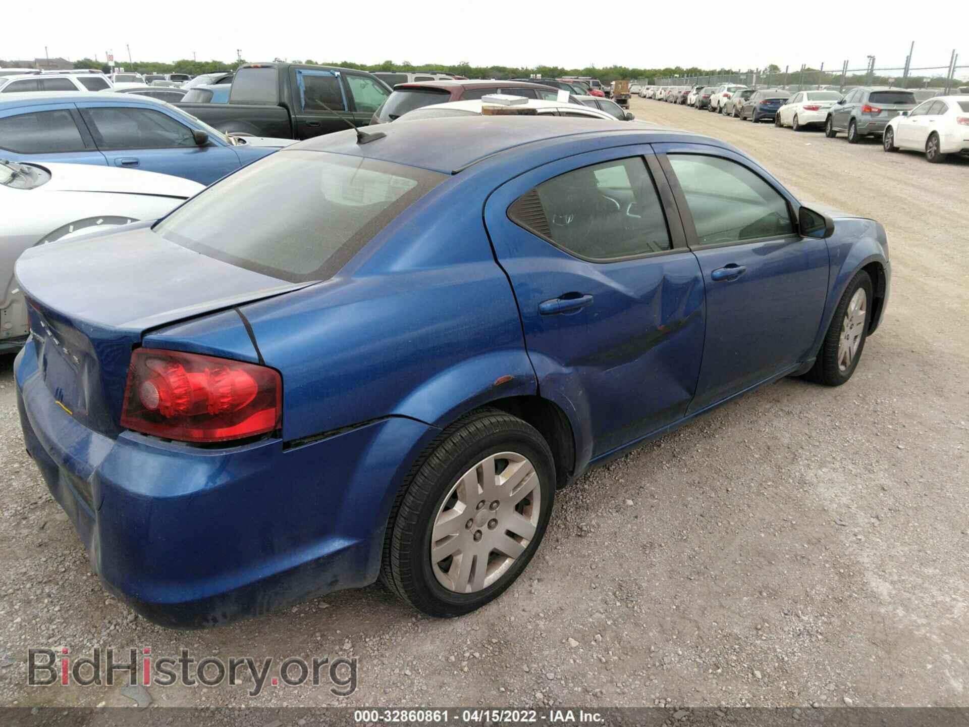 2013 DODGE AVENGER - VIN: 1C3CDZAB3DN752620 - Фото 4
