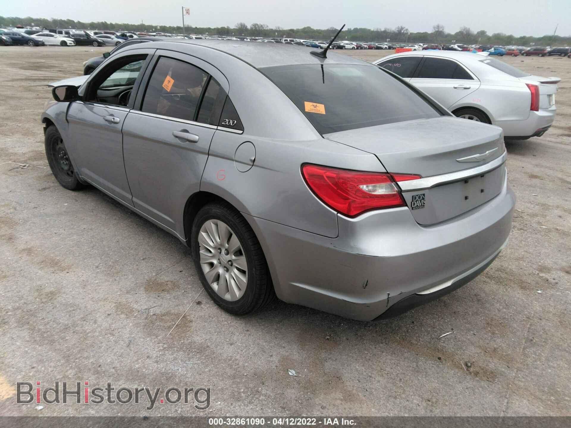 2013 CHRYSLER 200 - VIN: 1C3CCBAB4DN657087 - Фото 3