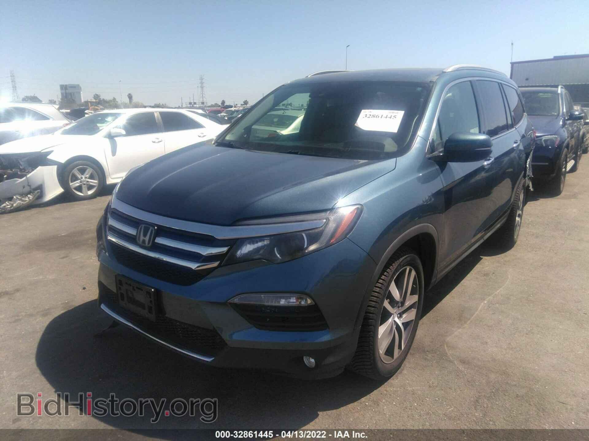 2017 HONDA PILOT - VIN: 5FNYF5H94HB015082 - Фото 2