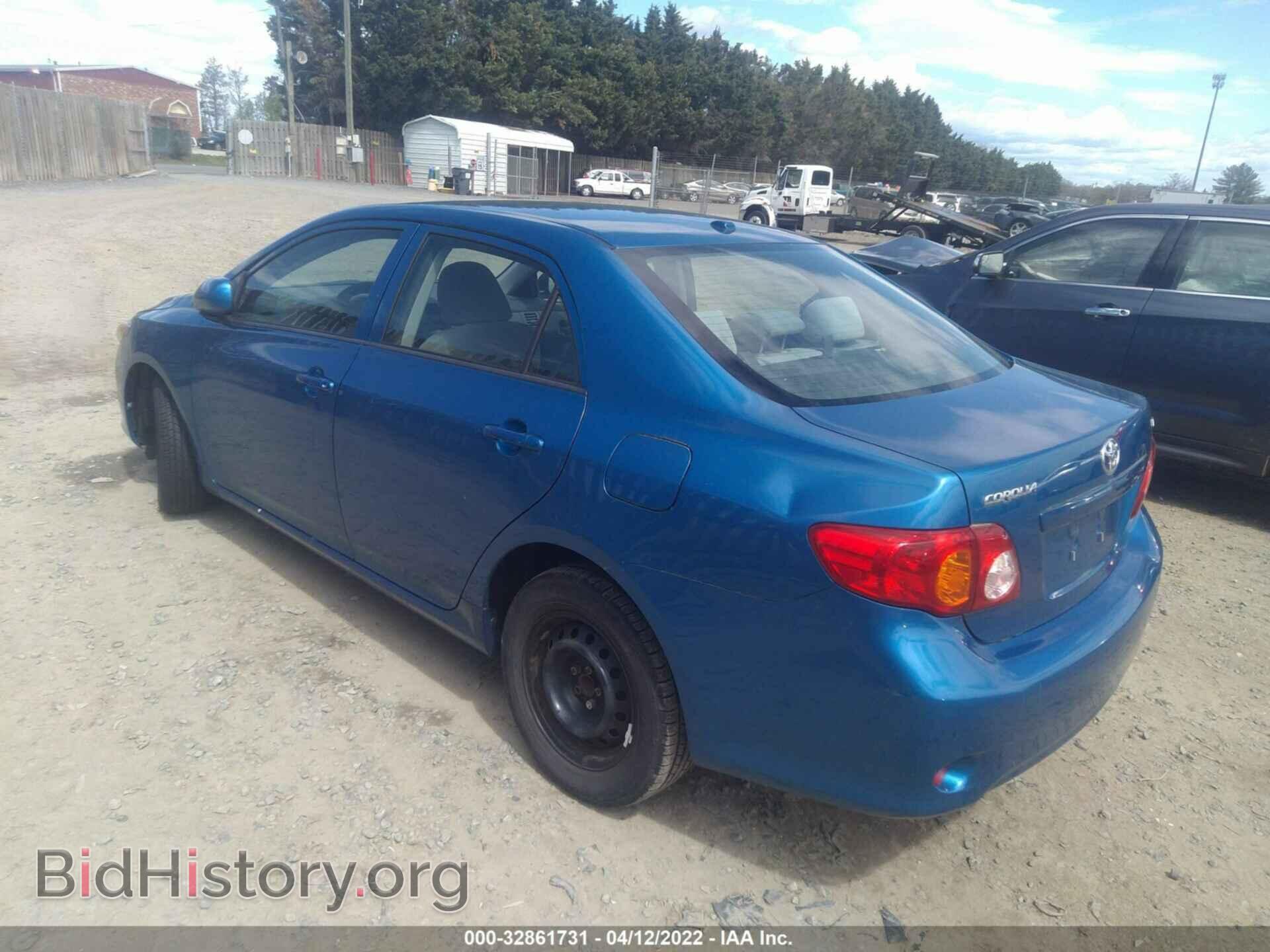 2009 TOYOTA COROLLA - VIN: JTDBL40E49J007933 - Фото 3