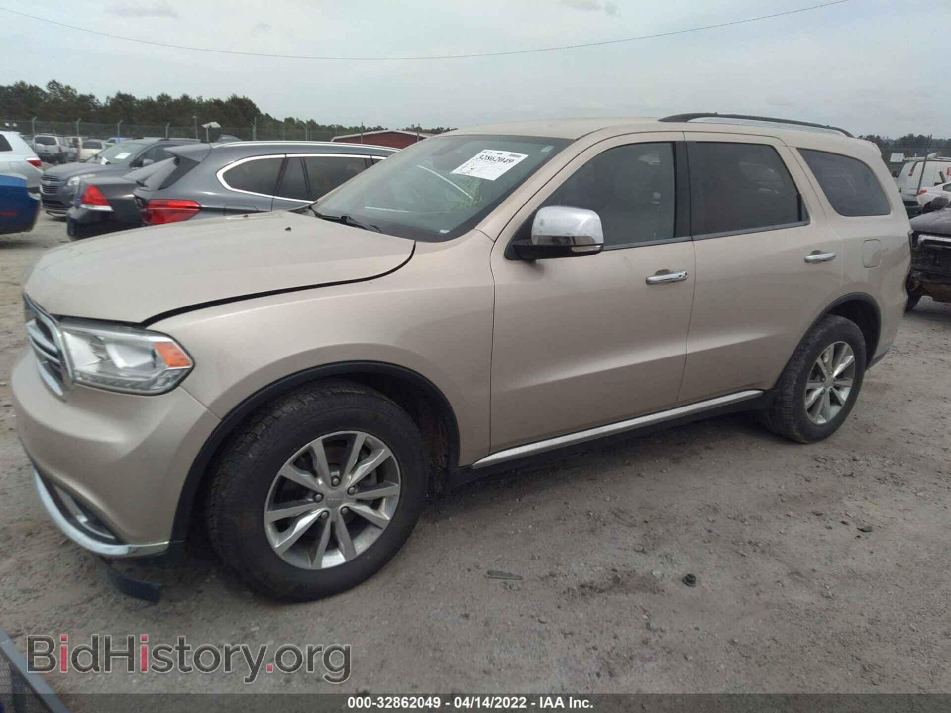 2014 DODGE DURANGO - VIN: 1C4RDHDGXEC326671 - Фото 2