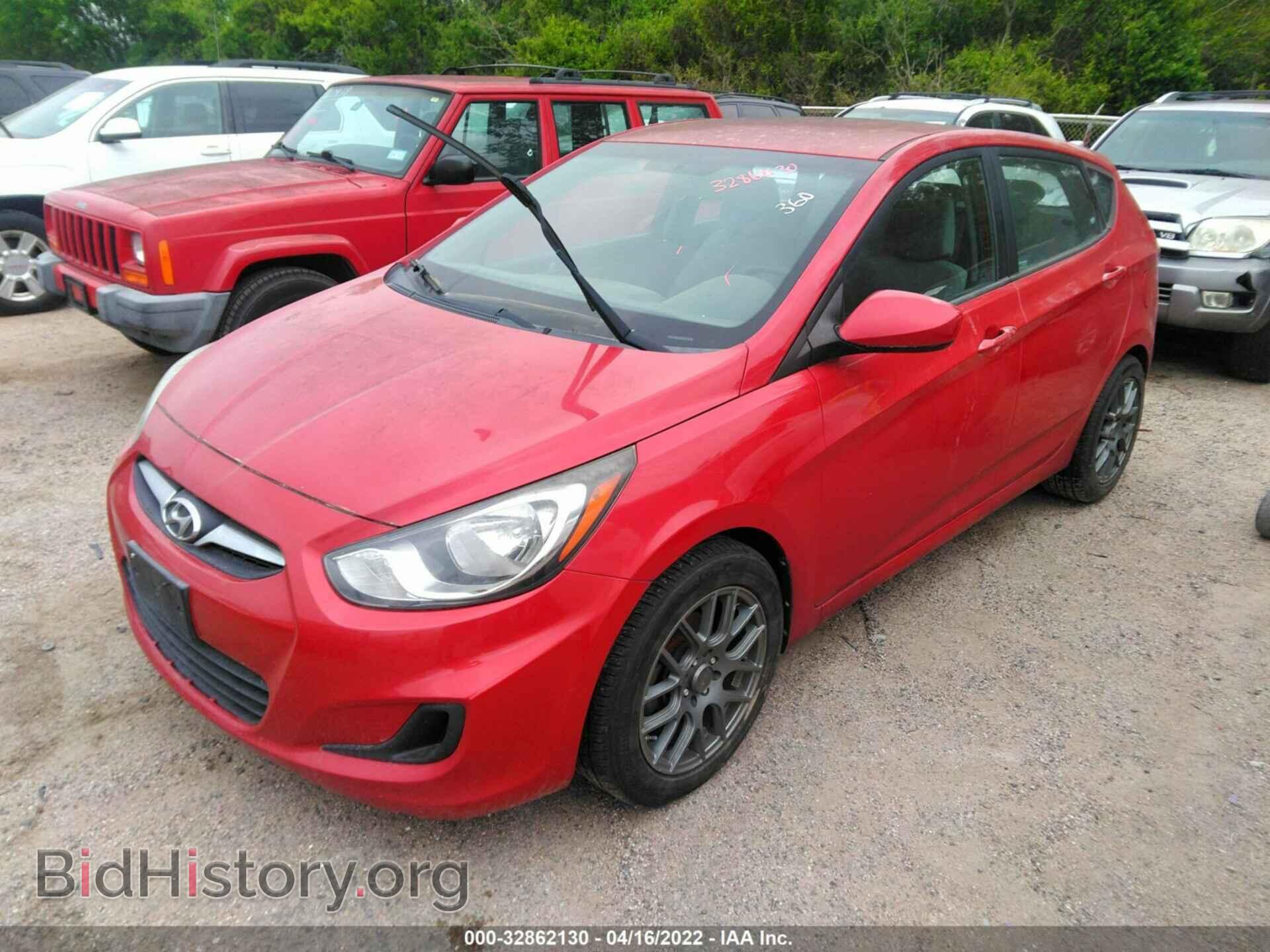 2012 HYUNDAI ACCENT - VIN: KMHCT5AE8CU002986 - Фото 2