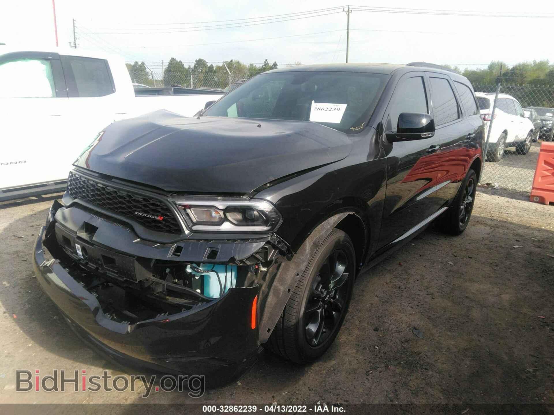 2021 DODGE DURANGO - VIN: 1C4RDJDG2MC805155 - Фото 2