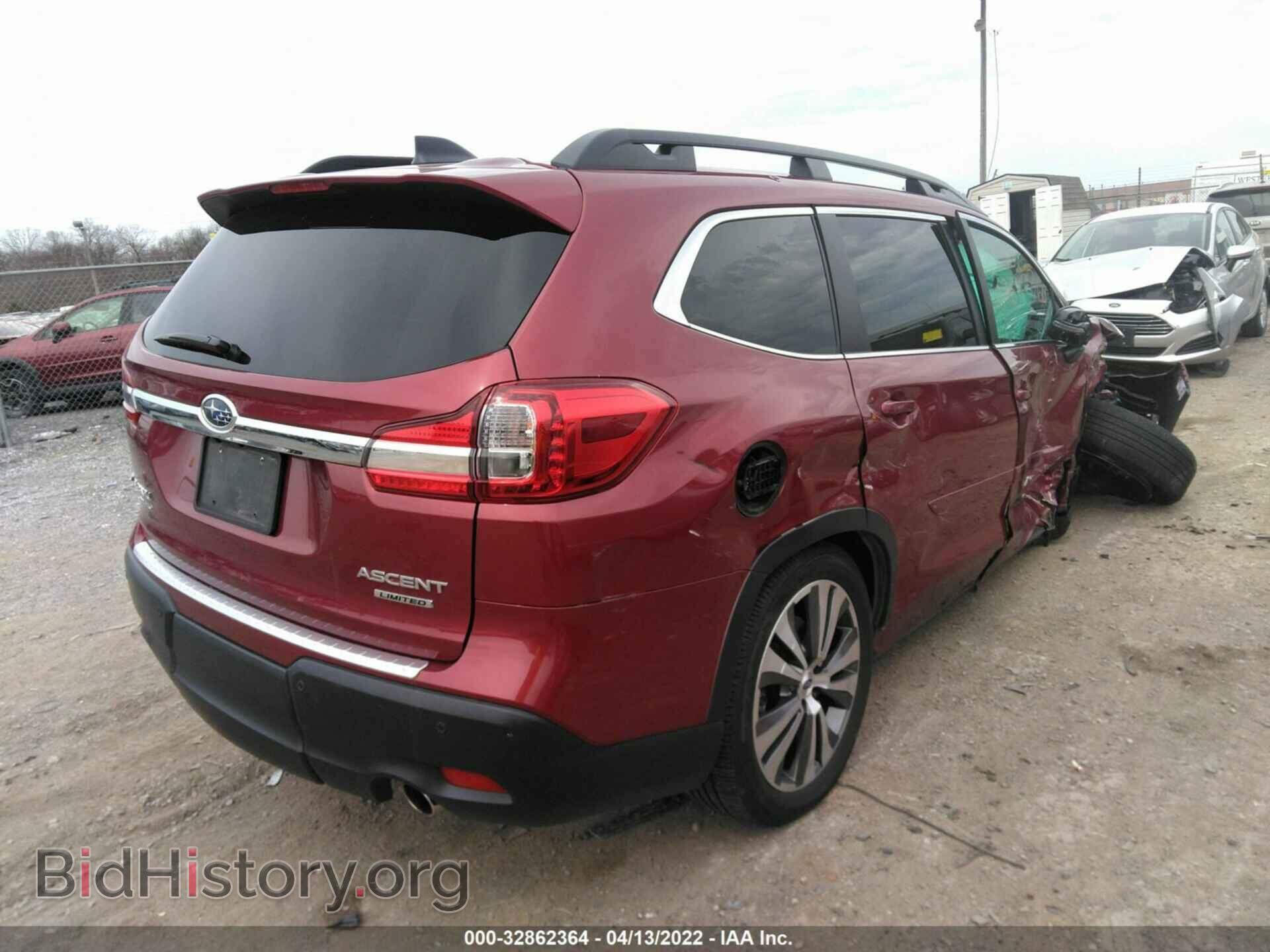 2020 SUBARU ASCENT - VIN: 4S4WMAPD3L3479610 - Фото 4