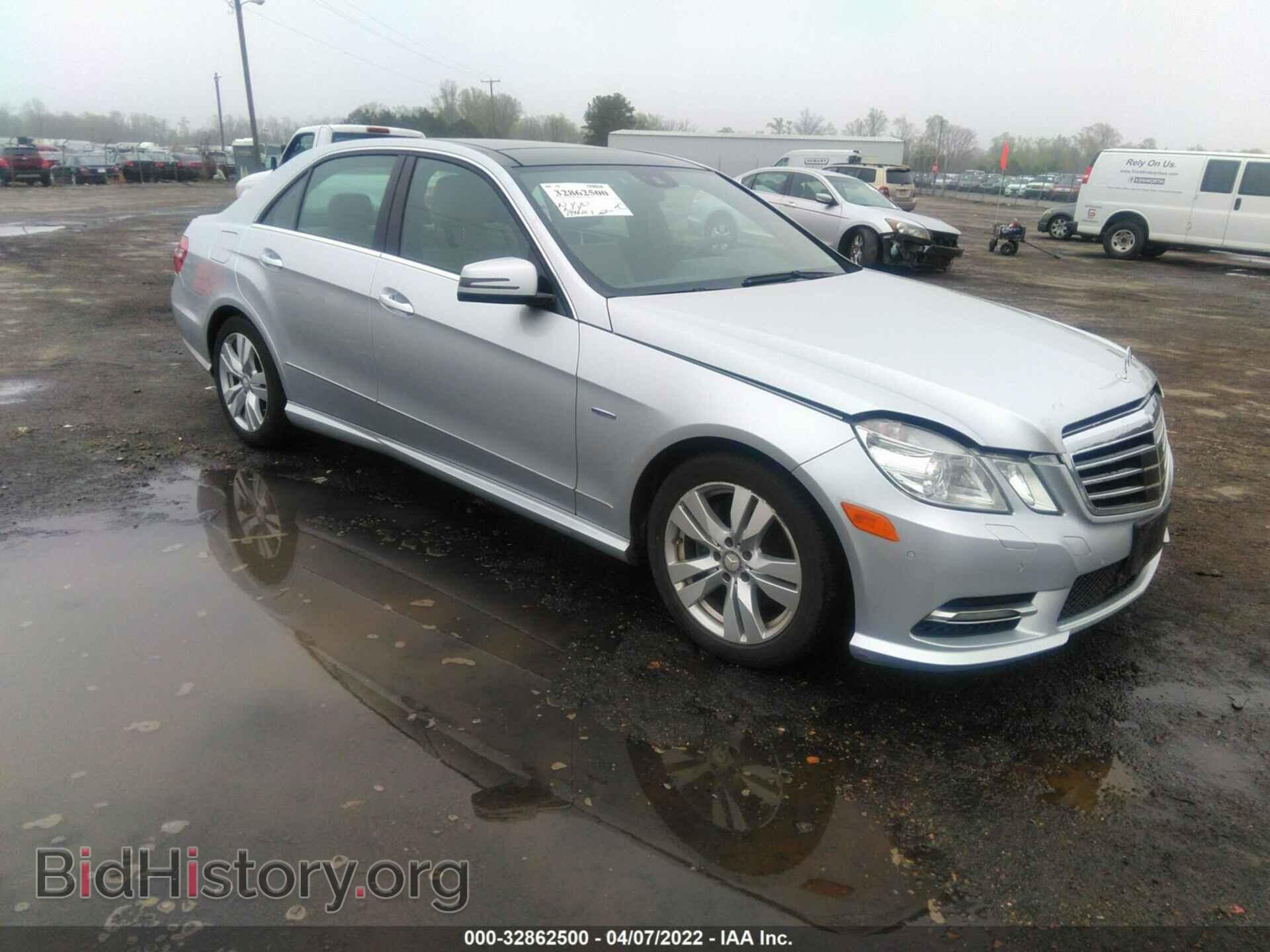 Фотография WDDHF2EBXCA526924 - MERCEDES-BENZ E-CLASS 2012