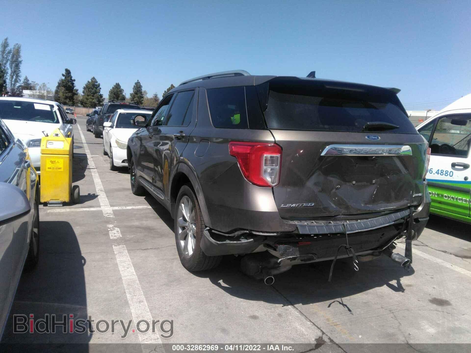 2021 FORD EXPLORER - VIN: 1FMSK8FH2MGB07476 - Фото 3