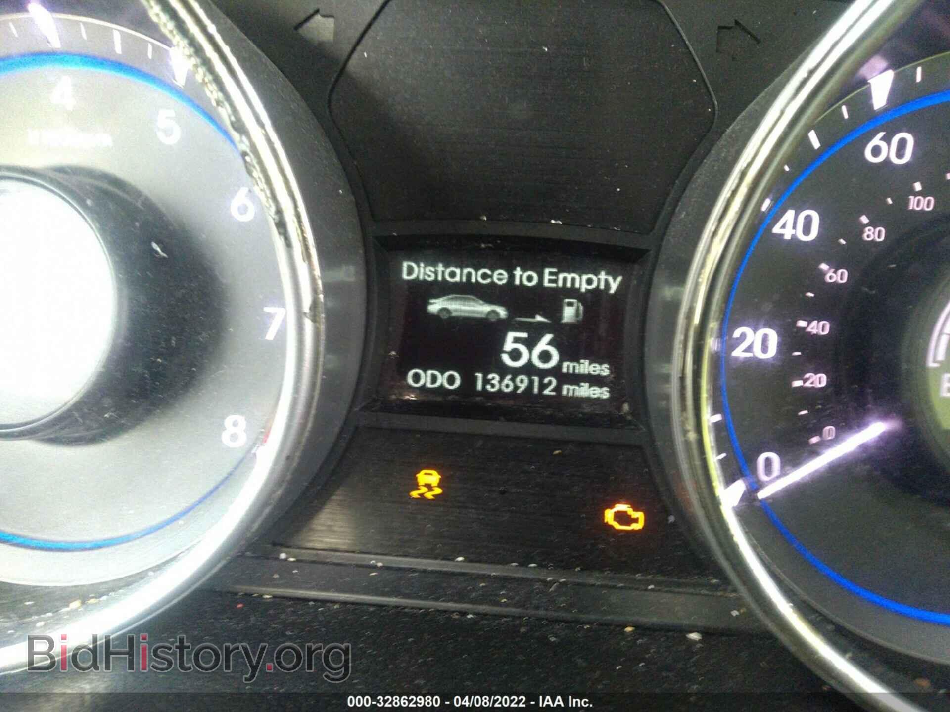 2012 HYUNDAI SONATA - VIN: 5NPEC4AB5CH346802 - Фото 7