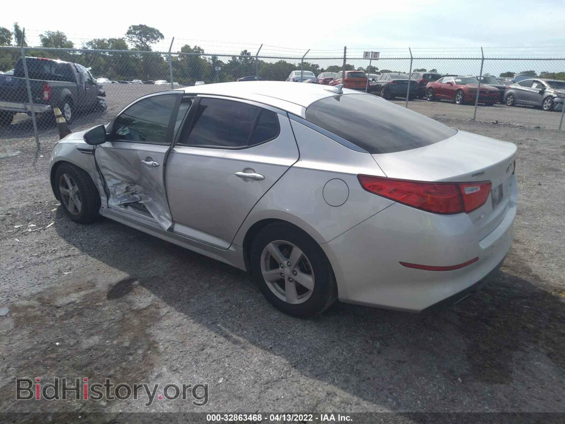 2014 KIA OPTIMA - VIN: 5XXGM4A76EG282155 - Фото 3