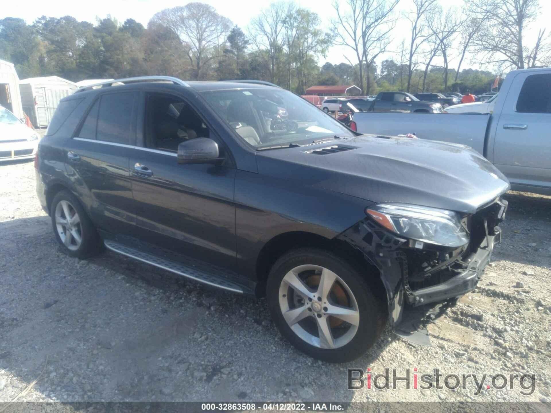 Photo 4JGDA5HBXGA692575 - MERCEDES-BENZ GLE 2016