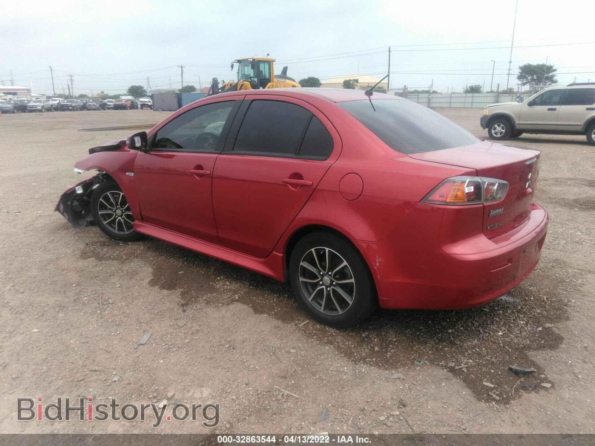2017 MITSUBISHI LANCER - VIN: JA32U2FU0HU005768 - Фото 3