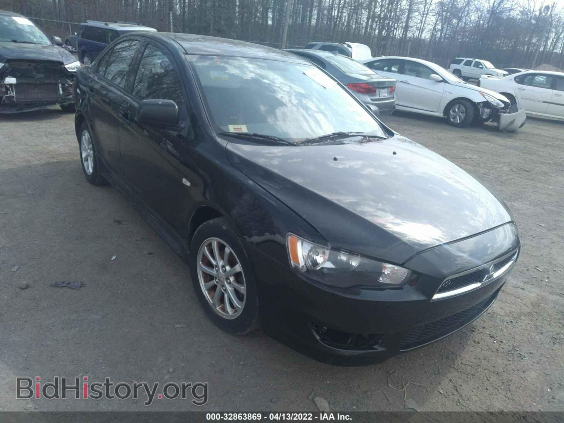 Photo JA32U2FU7DU006572 - MITSUBISHI LANCER 2013