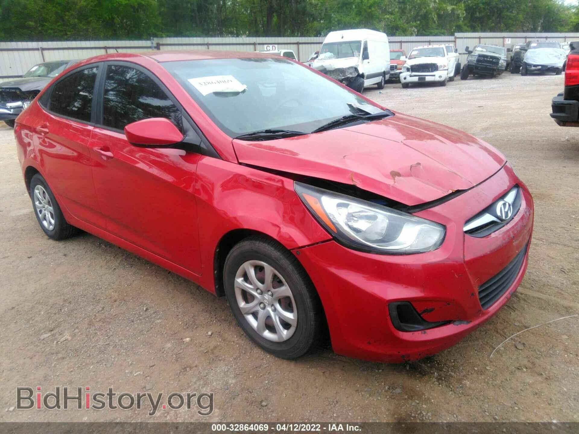 Фотография KMHCT4AE8DU524352 - HYUNDAI ACCENT 2013
