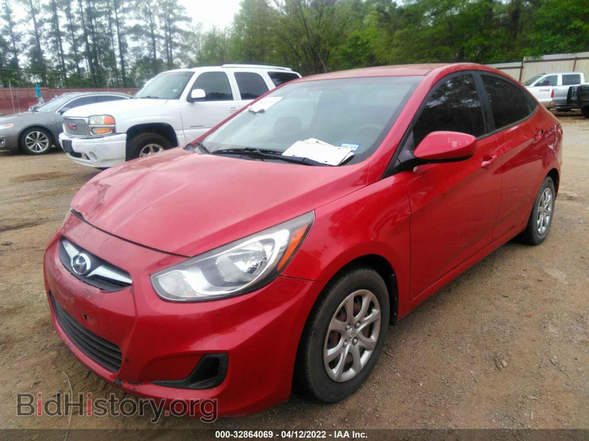 2013 HYUNDAI ACCENT - VIN: KMHCT4AE8DU524352 - Фото 2