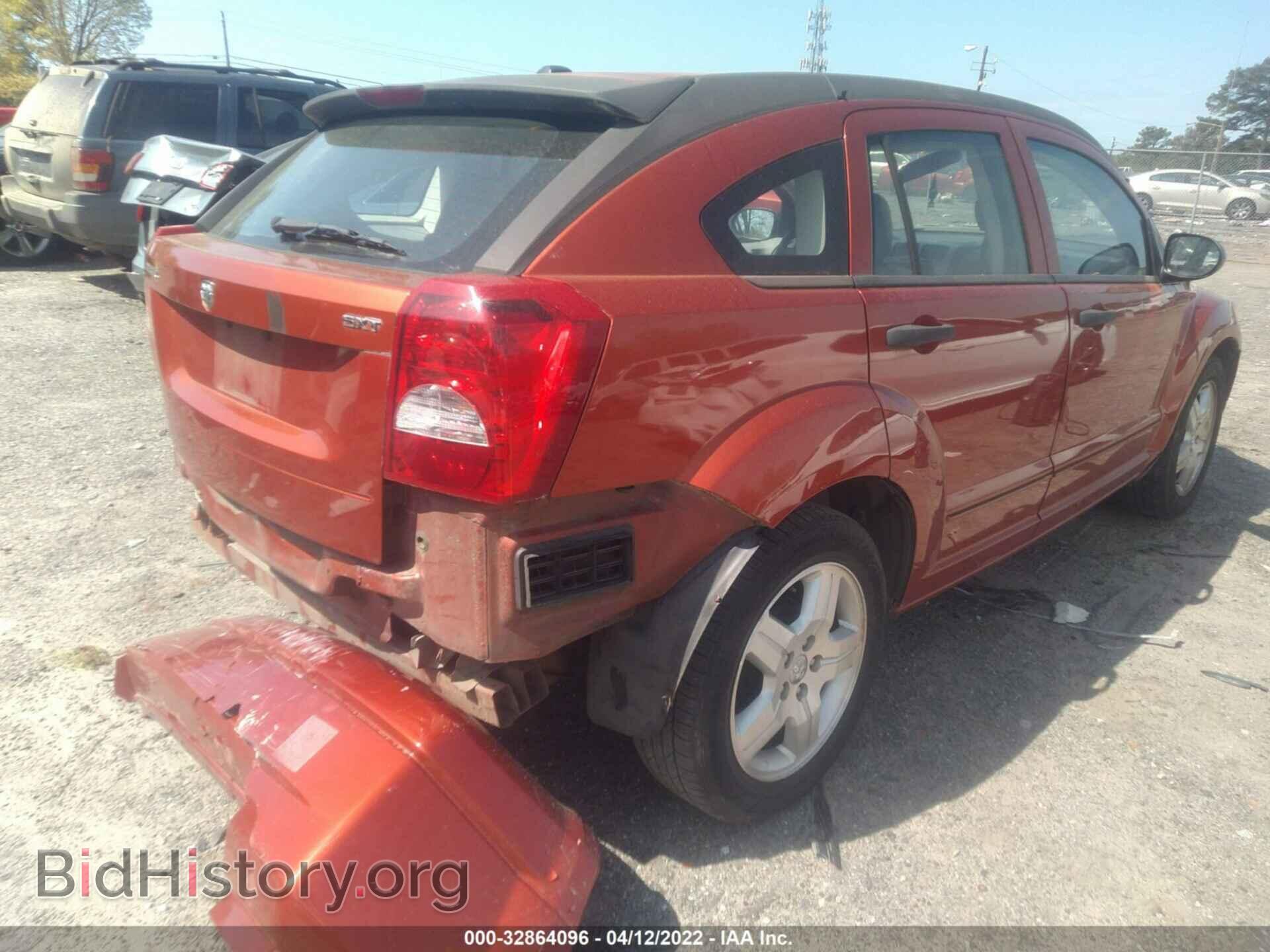 2007 DODGE CALIBER - VIN: 1B3HB48B77D374040 - Фото 4