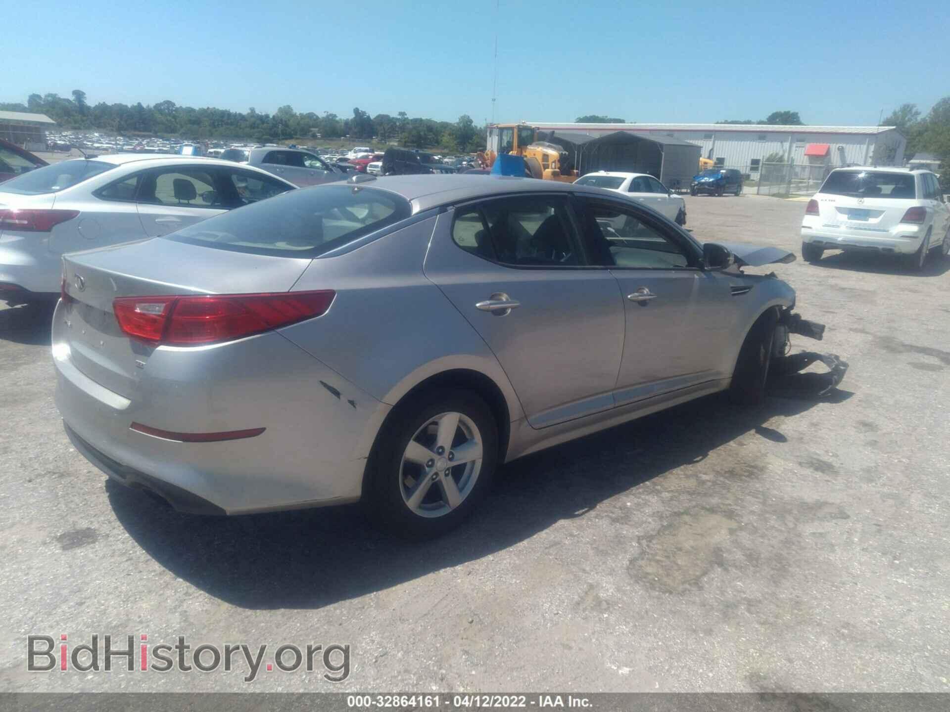2015 KIA OPTIMA - VIN: 5XXGM4A74FG462638 - Фото 4