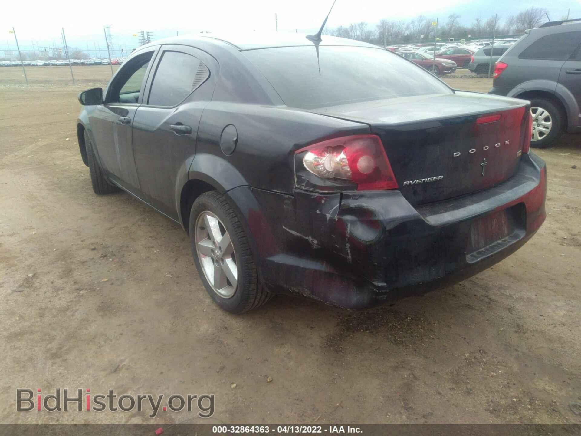 2011 DODGE AVENGER - VIN: 1B3BD2FG8BN550227 - Фото 3
