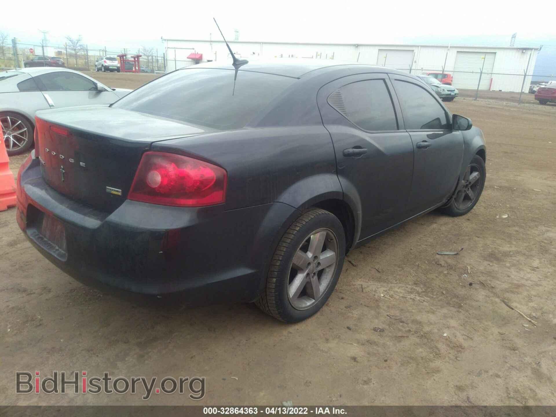 2011 DODGE AVENGER - VIN: 1B3BD2FG8BN550227 - Фото 4