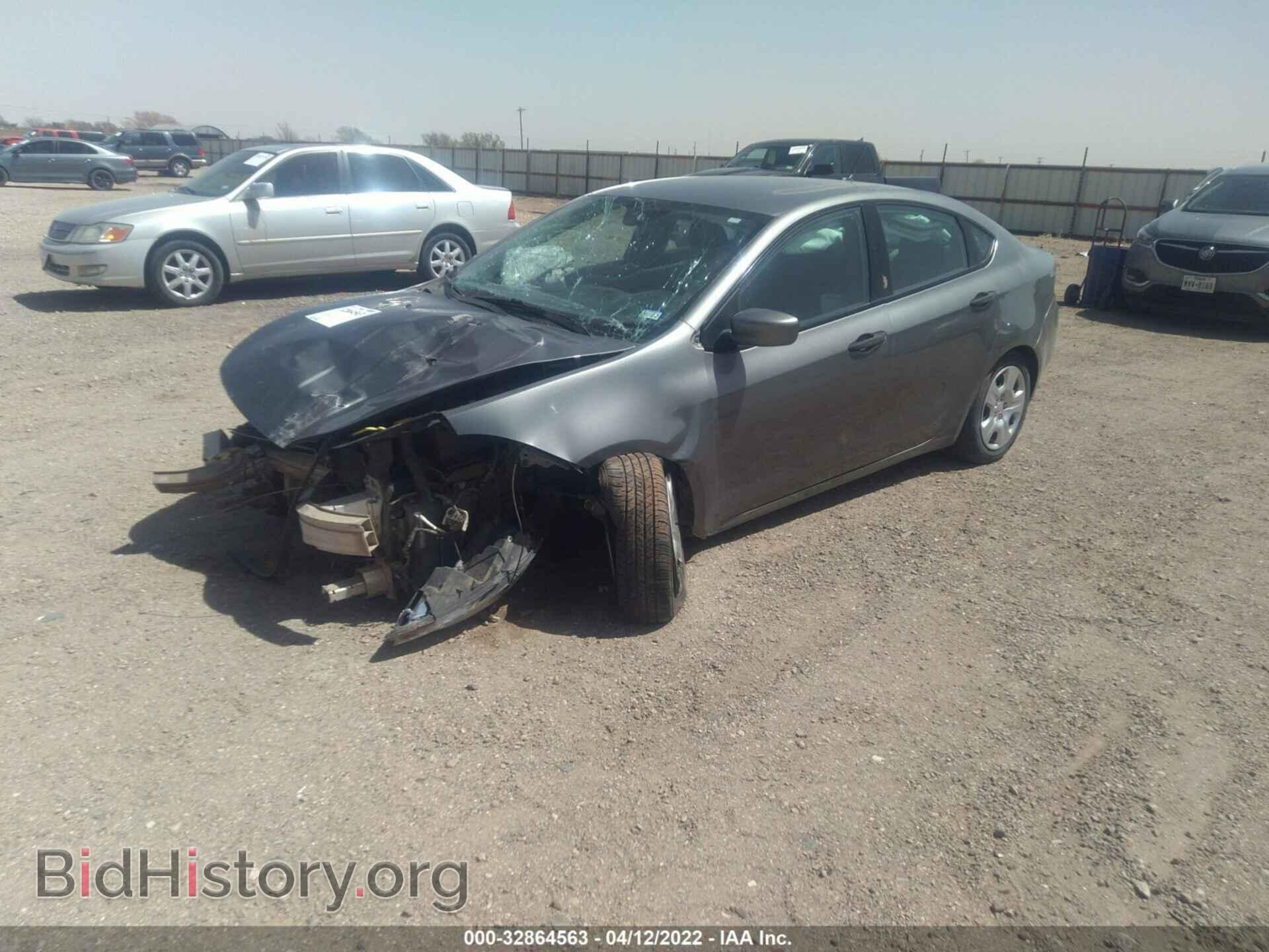 2013 DODGE DART - VIN: 1C3CDFAA0DD147501 - Фото 2